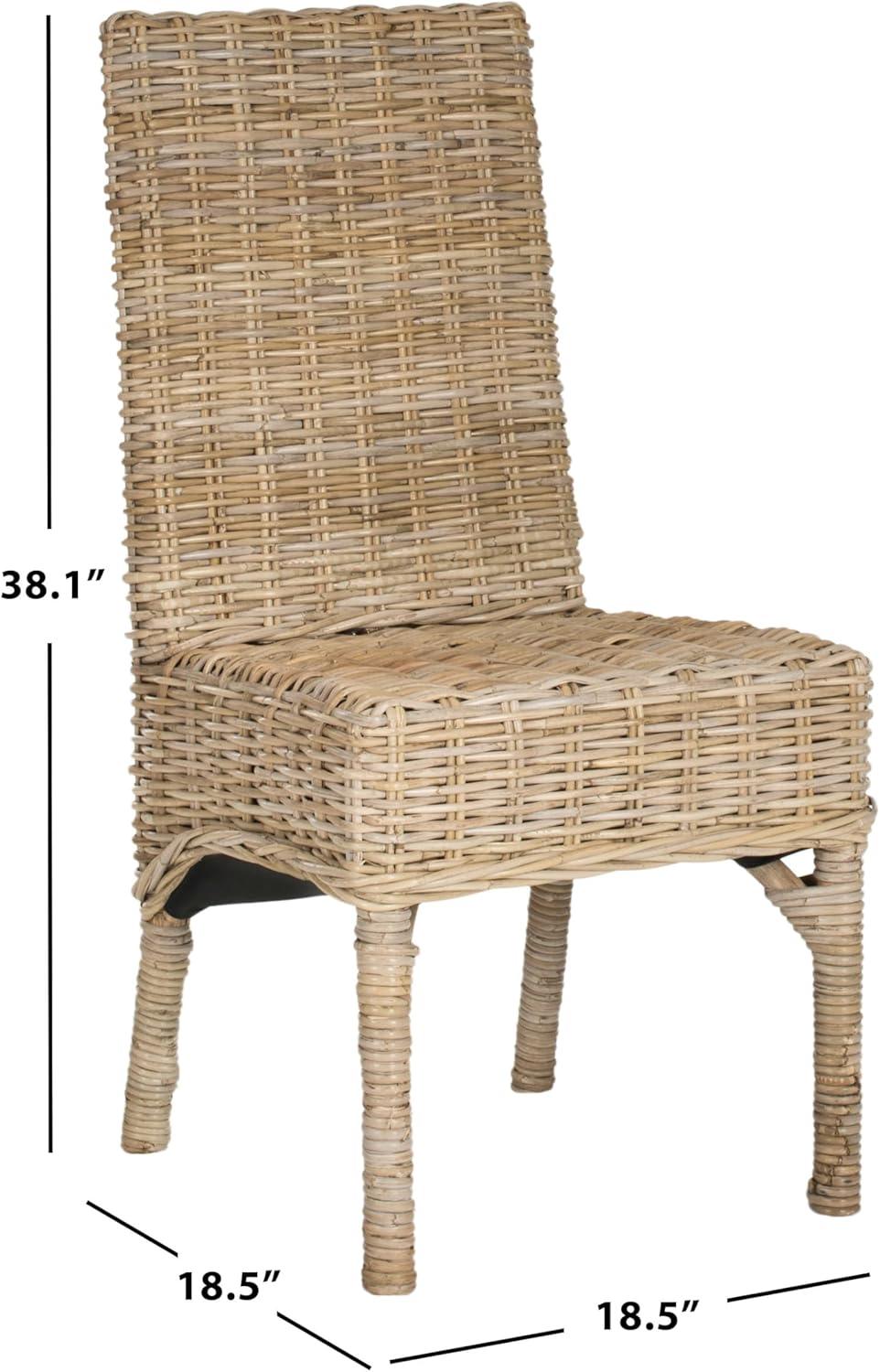 Beacon Side Chair (Set of 2) - Natural - Safavieh