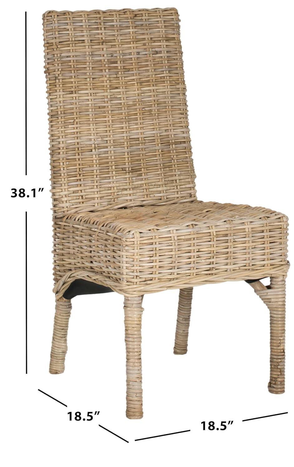 Beacon Side Chair (Set of 2) - Natural - Safavieh