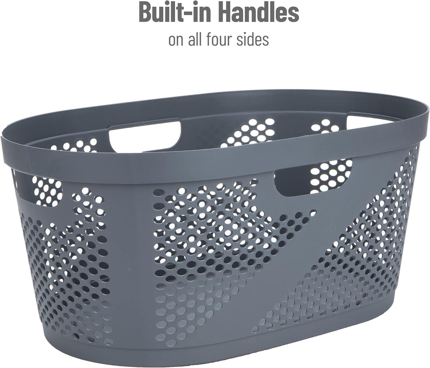 Mind Reader 40 Liter Laundry Basket