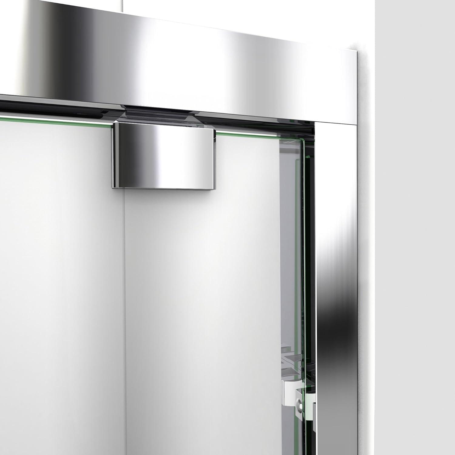 Encore 60'' Clear Tempered Glass Frameless Sliding Tub Door