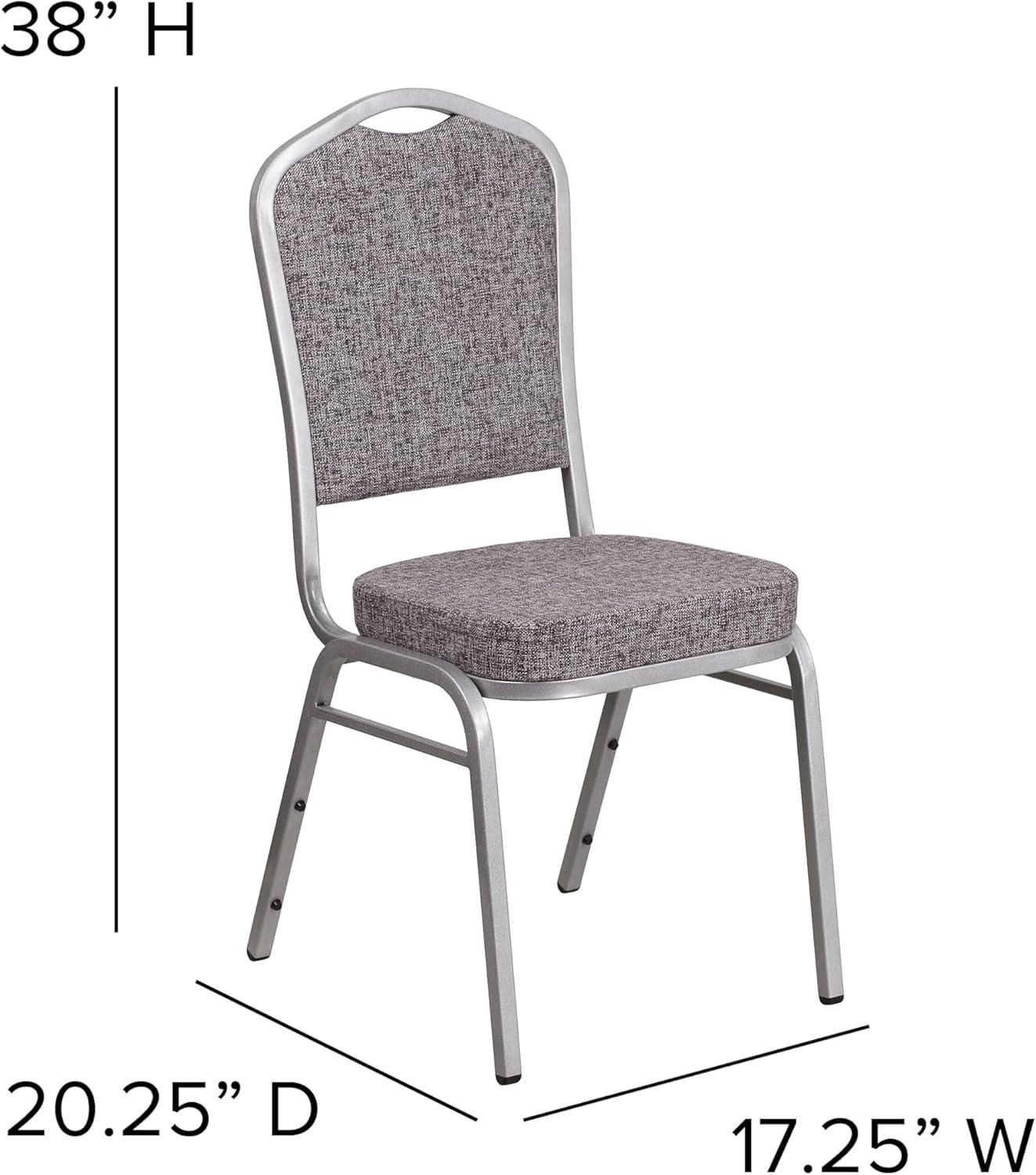 Flash Furniture Aurelia Metal Stackable Banquet Chair