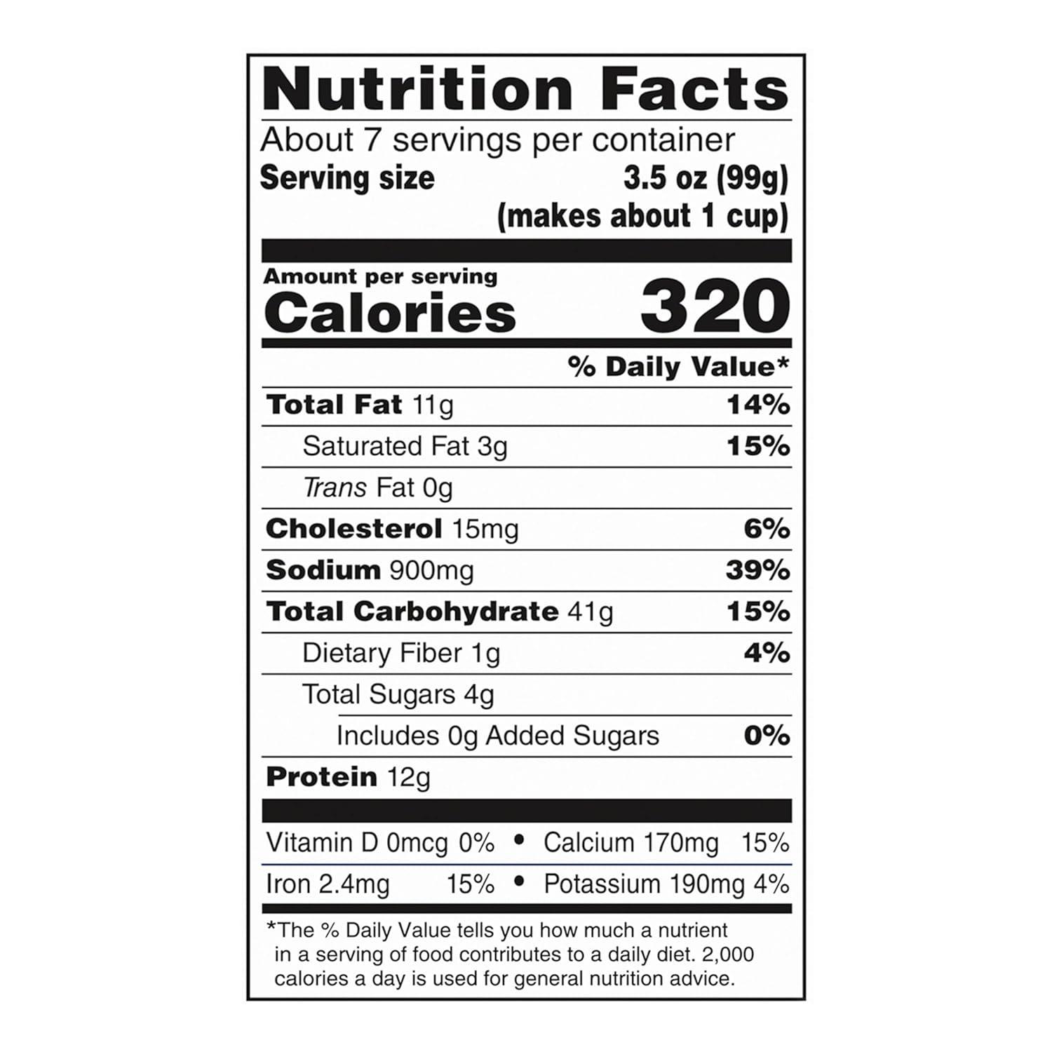 Kraft Deluxe Original Cheddar Mac N Cheese Dinner Family Size, 24 oz Box, Shelf-Stable