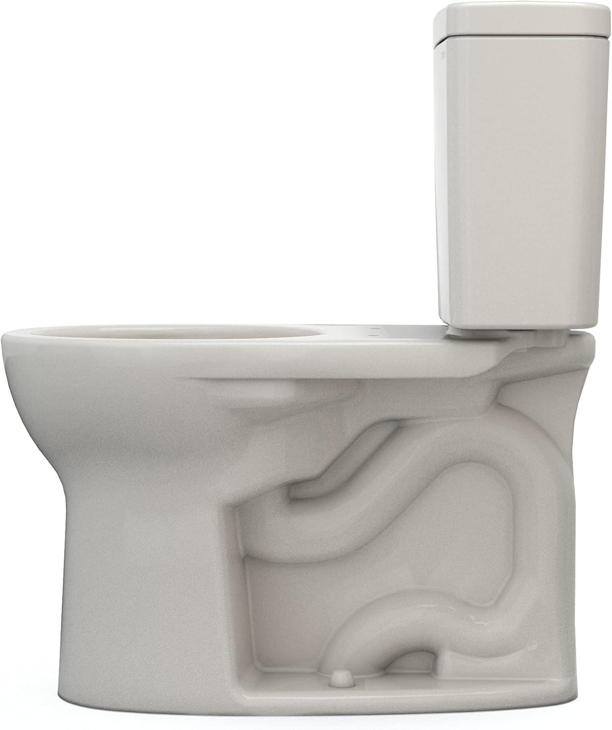 Drake® 1.6 GPF Round Two-Piece Toilet with Tornado Flush (Seat Not Included)