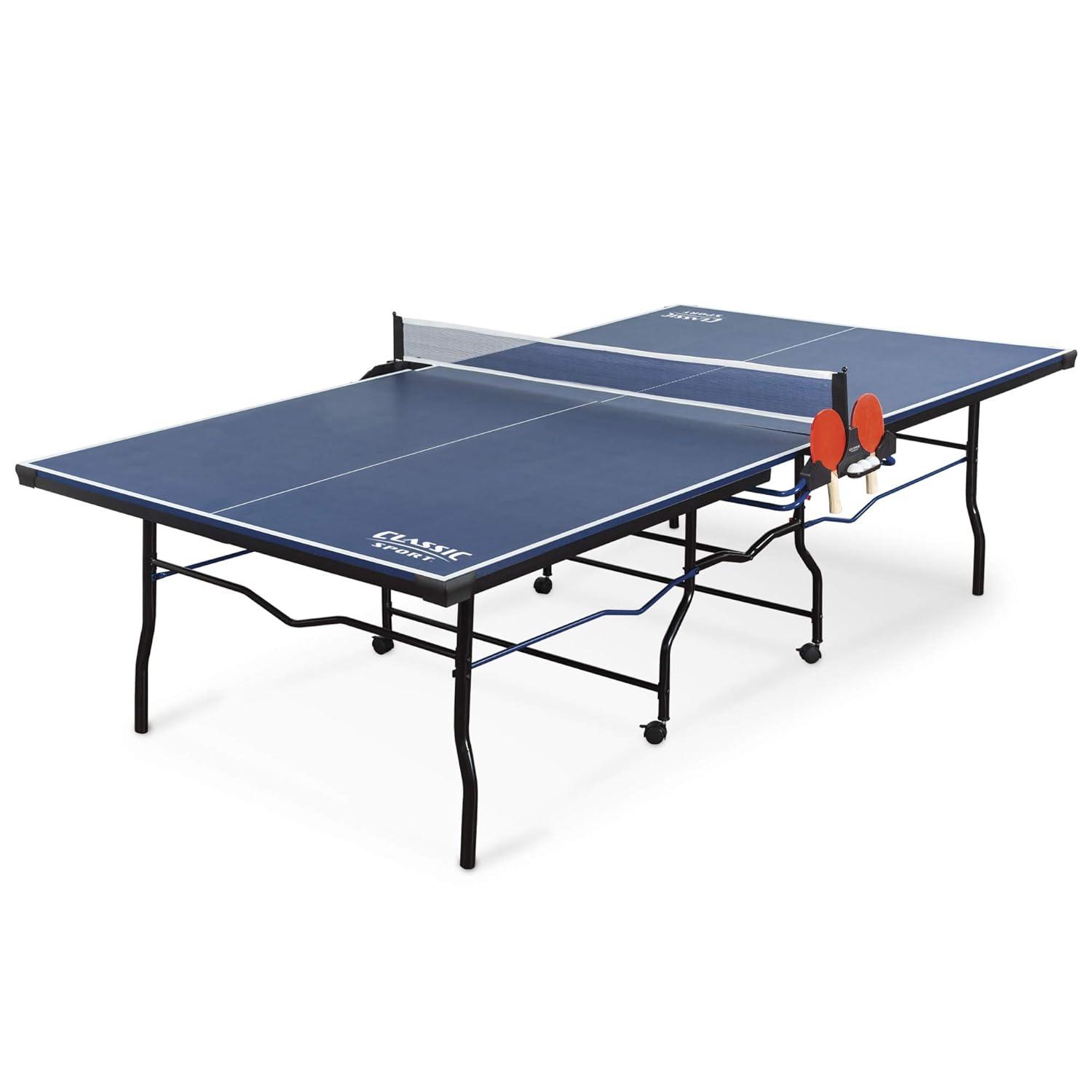 EastPoint Sports Regulation Size Foldable Indoor Ping Pong Table (18mm Thick)