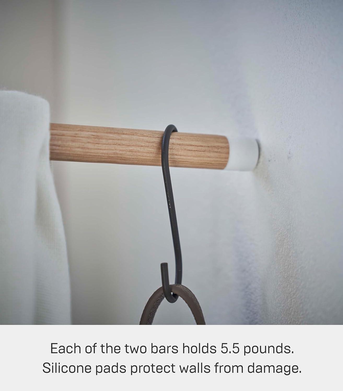 Tower Steel Wall Mounted Coat Rack