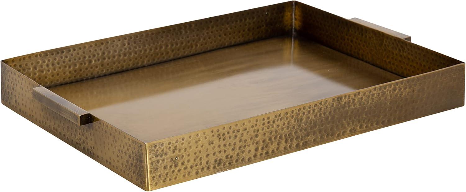 Kate and Laurel Praxis Wood Tiered Tray