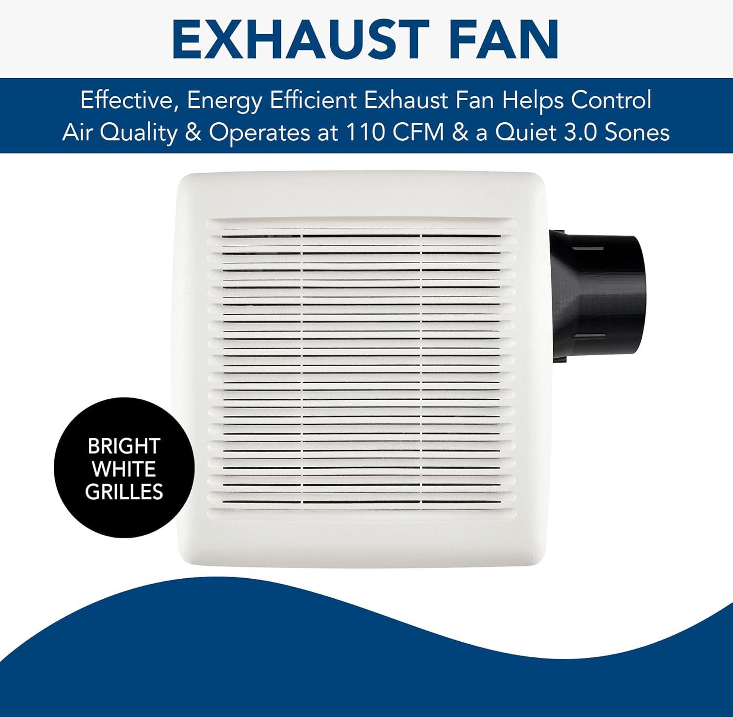 InVent 110 CFM Energy Star Certified Bathroom Fan