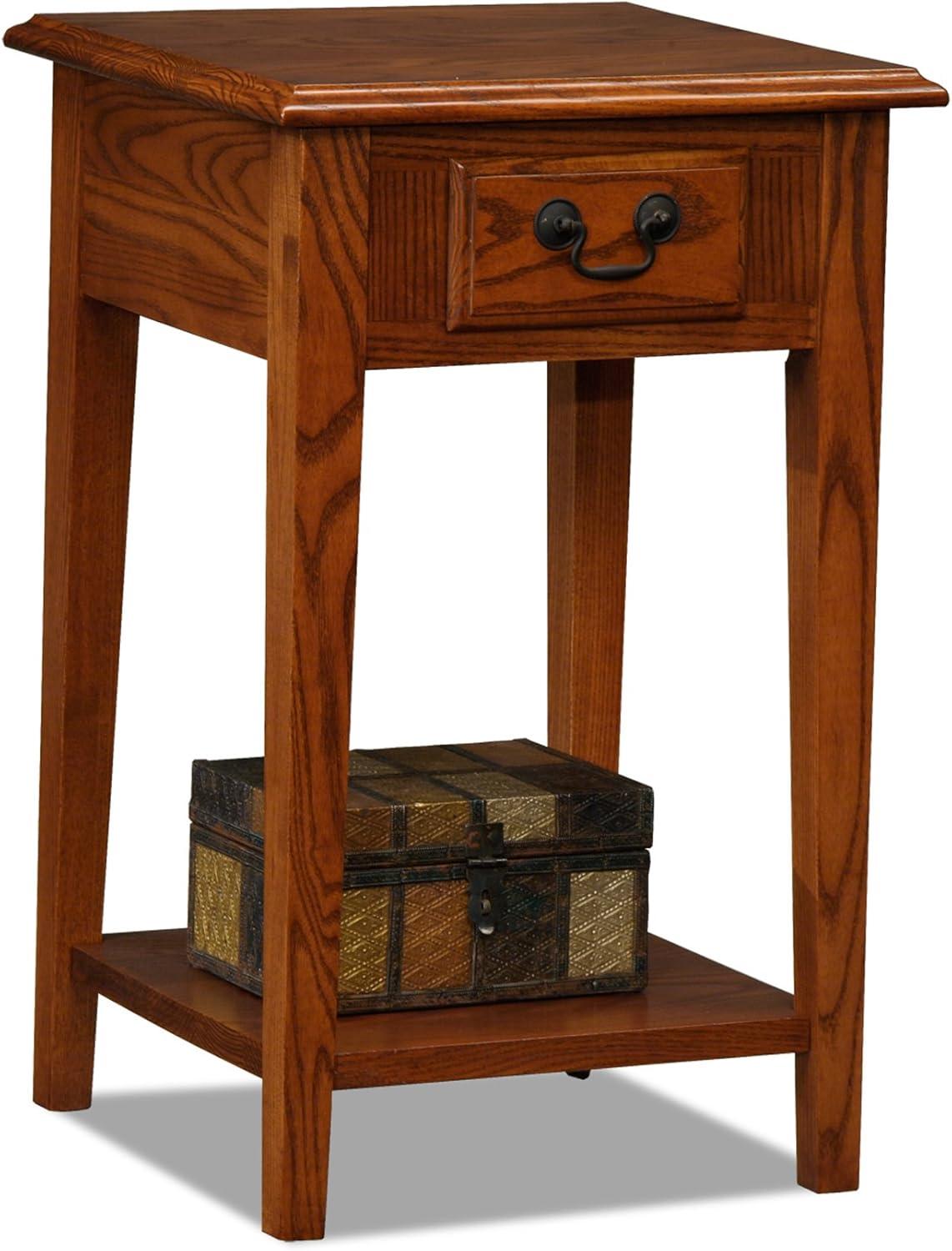 Powell Favorite Finds Square Side Table Medium Oak Finish : 20x20 Inch Polyester, Machine Washable Cloth Napkins