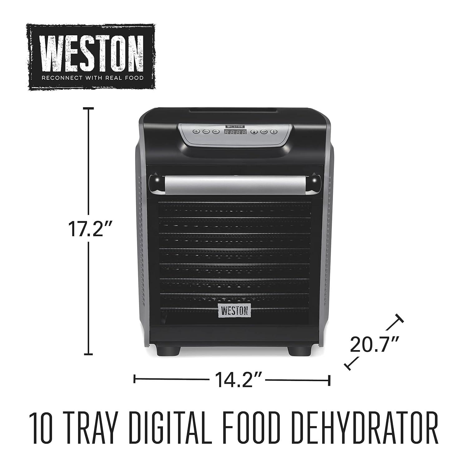 WESTON Marca DIGITAL DEHY 10 Bandeja 900W