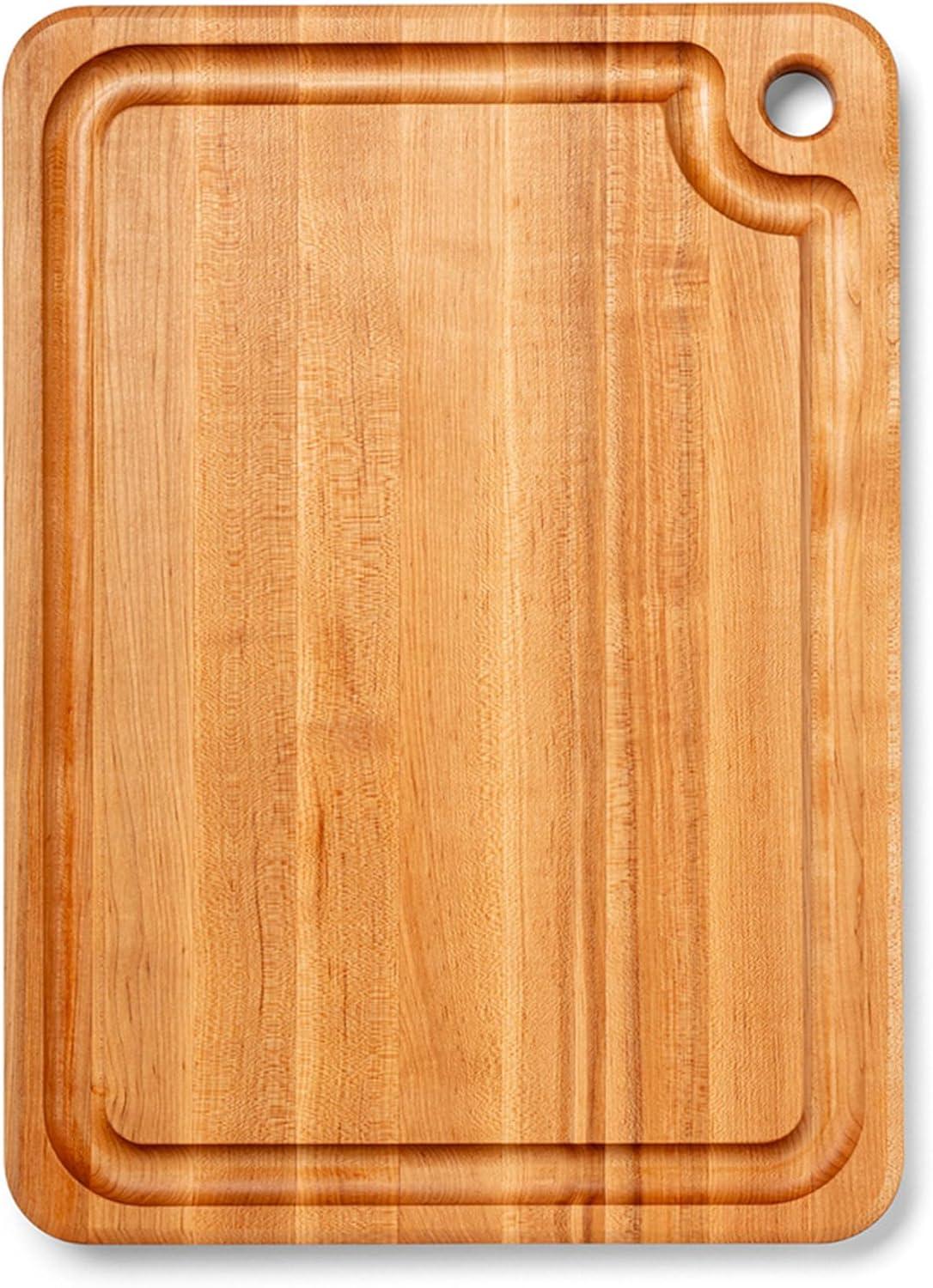 John Boos Boos Block Prestige Series Large Reversible Wood Cutting Board, 1.25-Inch Thickness, 22" x 16" x 1 1/4", Maple