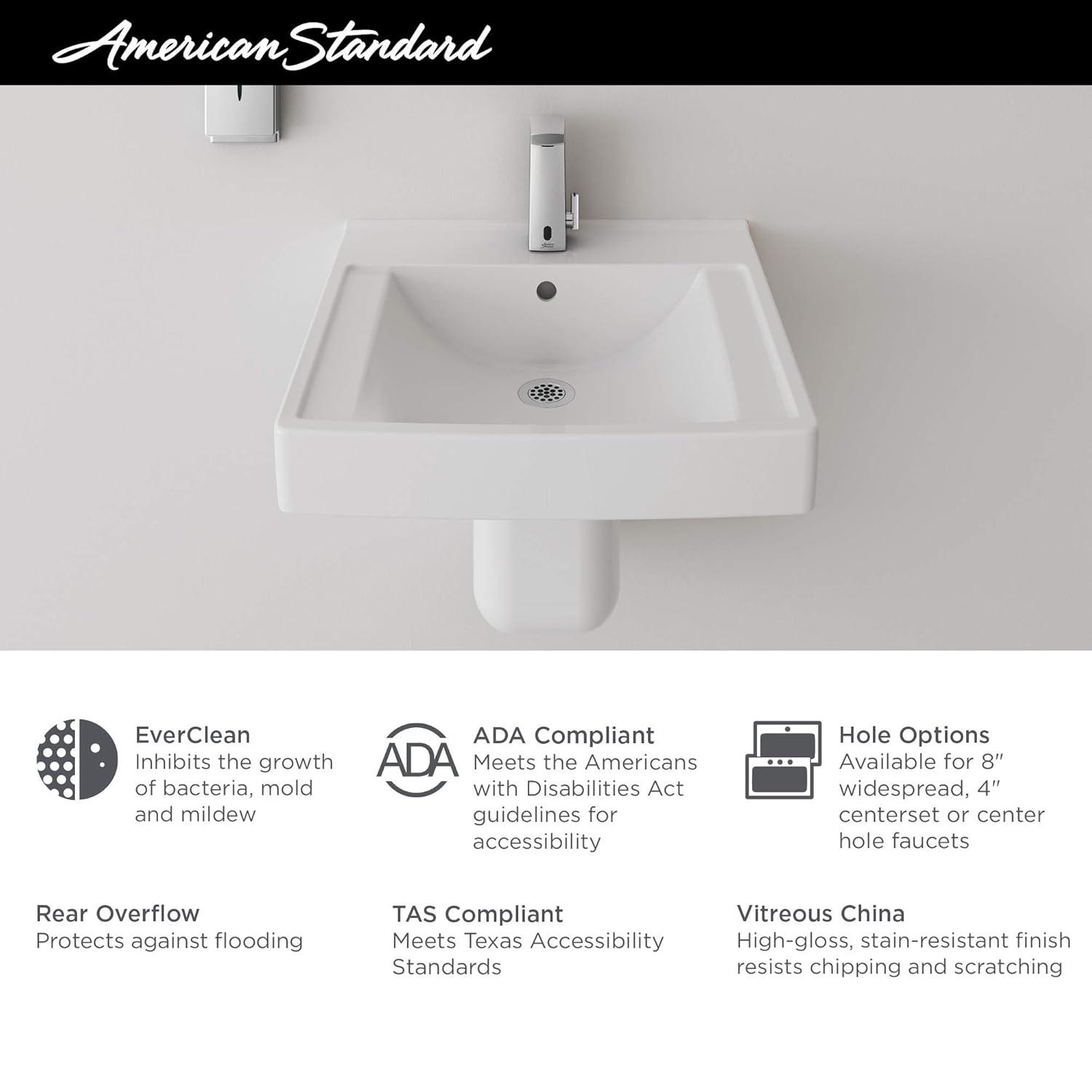 American Standard American Standard Decorum 18.25'' Vitreous China Bathroom Sink 9024004EC.020