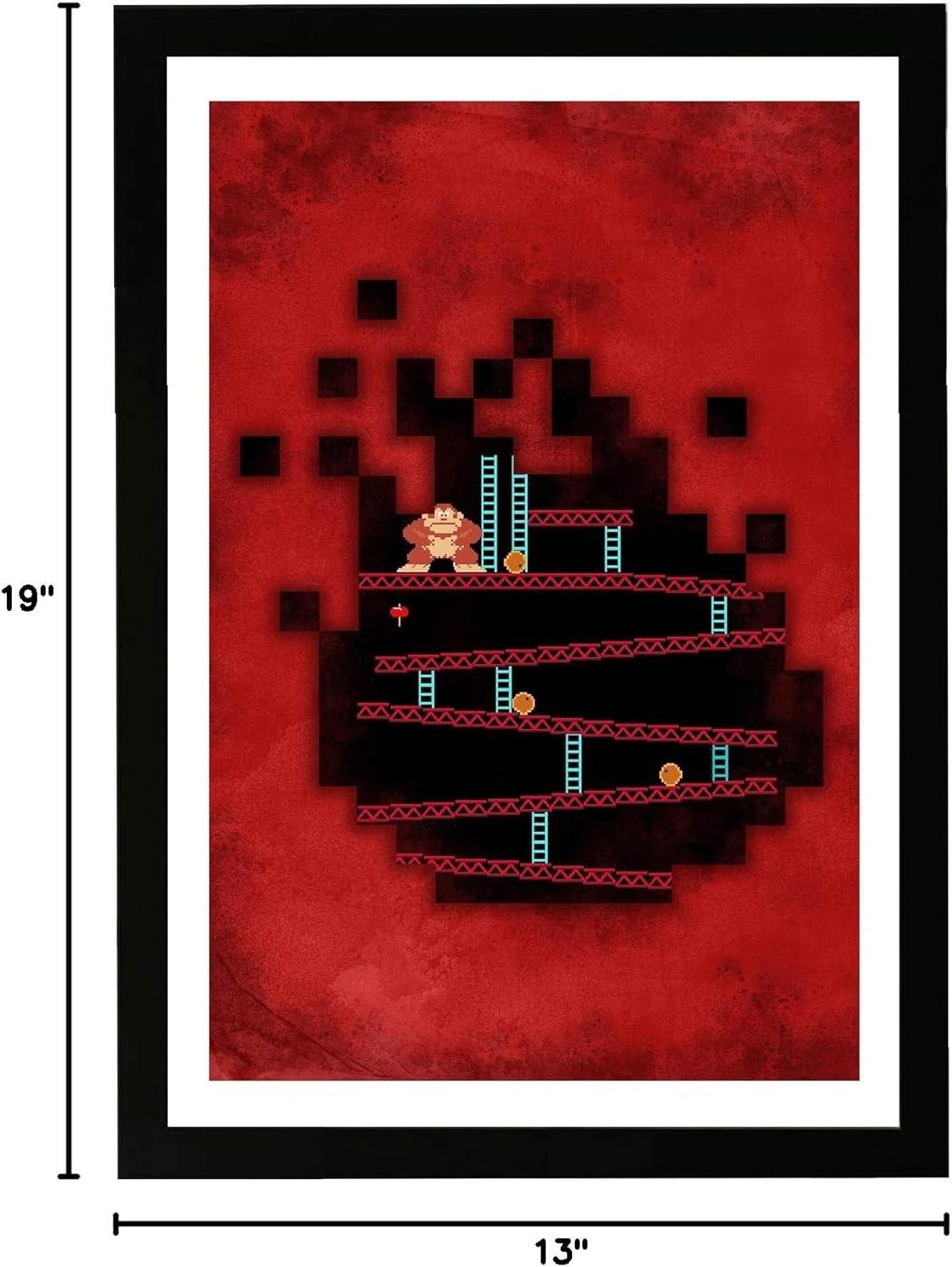 " Entertainment And Hobbies Nostalgic Arcade Game Video Games " Painting Print