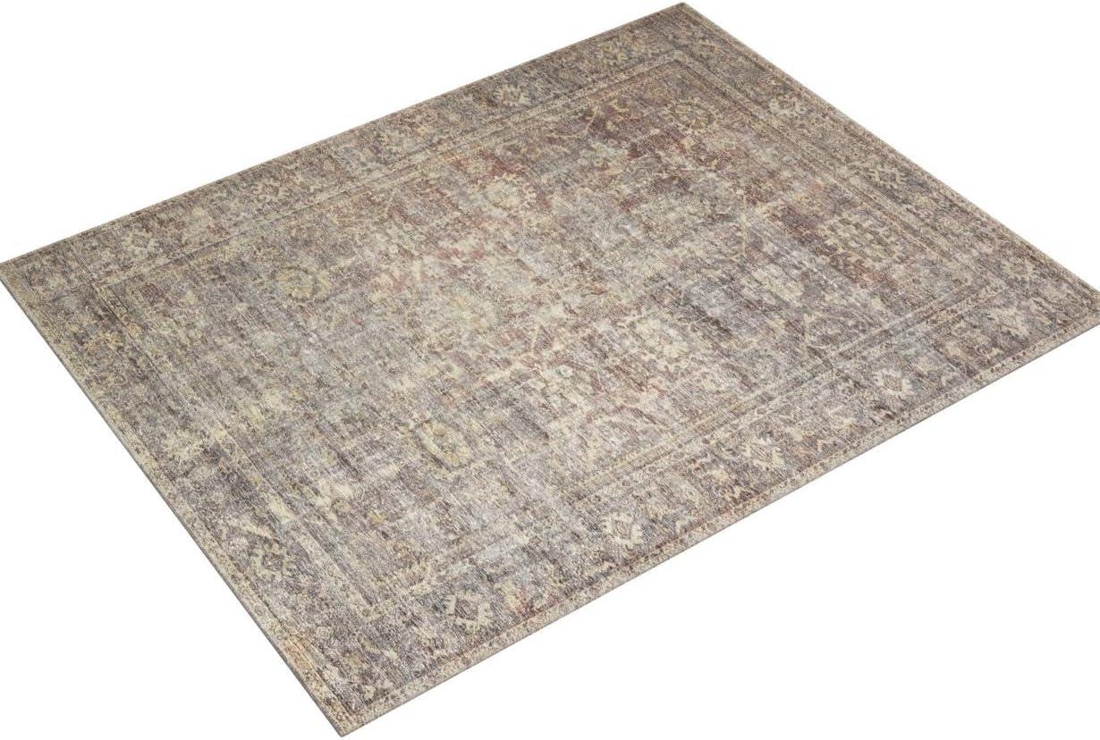 Georgie Oriental Bordeaux/Antique Area Rug