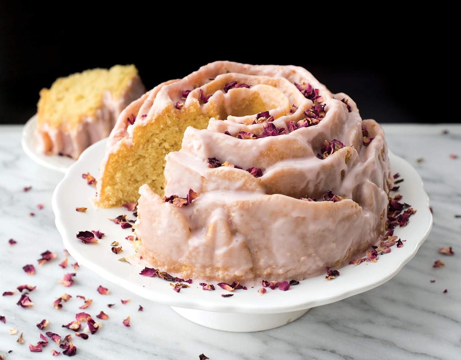 Nordic Ware Rose Cast Aluminum Bundt Pan
