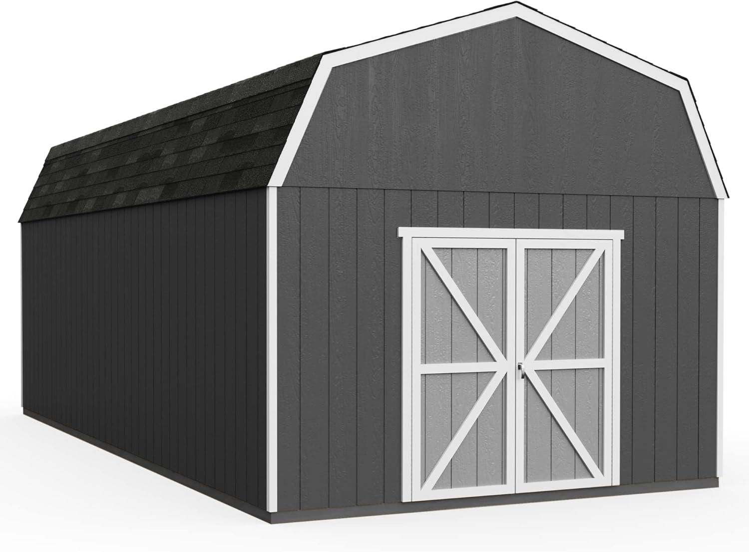 Handy Home Hudson Wood Storage Shed