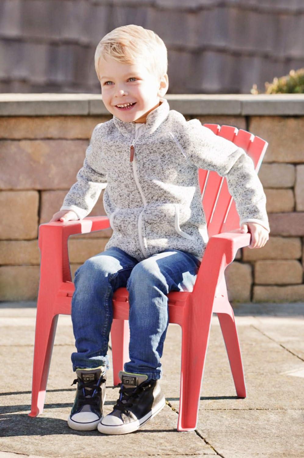 Adams Outdoor Plastic Kids Adirondack Chair (Small)