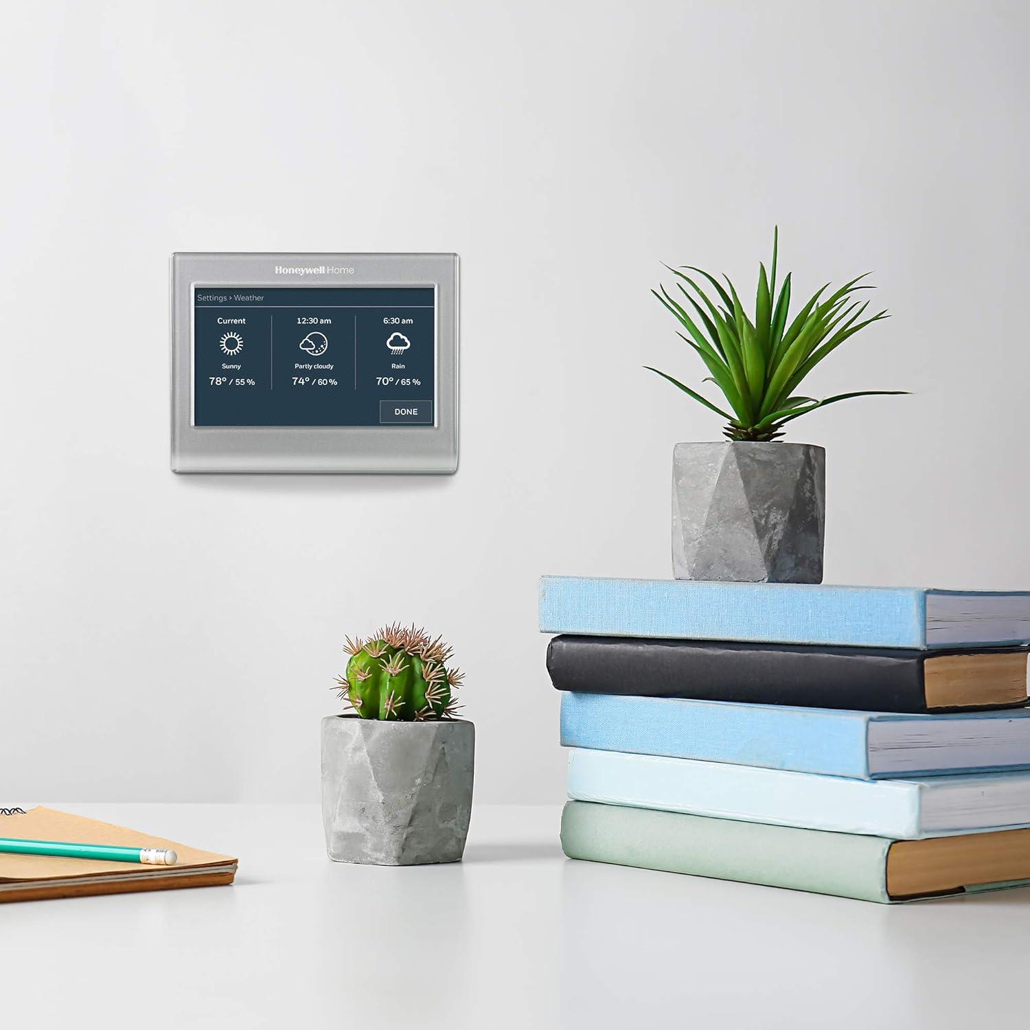 Honeywell Silver Wi-Fi Smart Color Programmable Thermostat