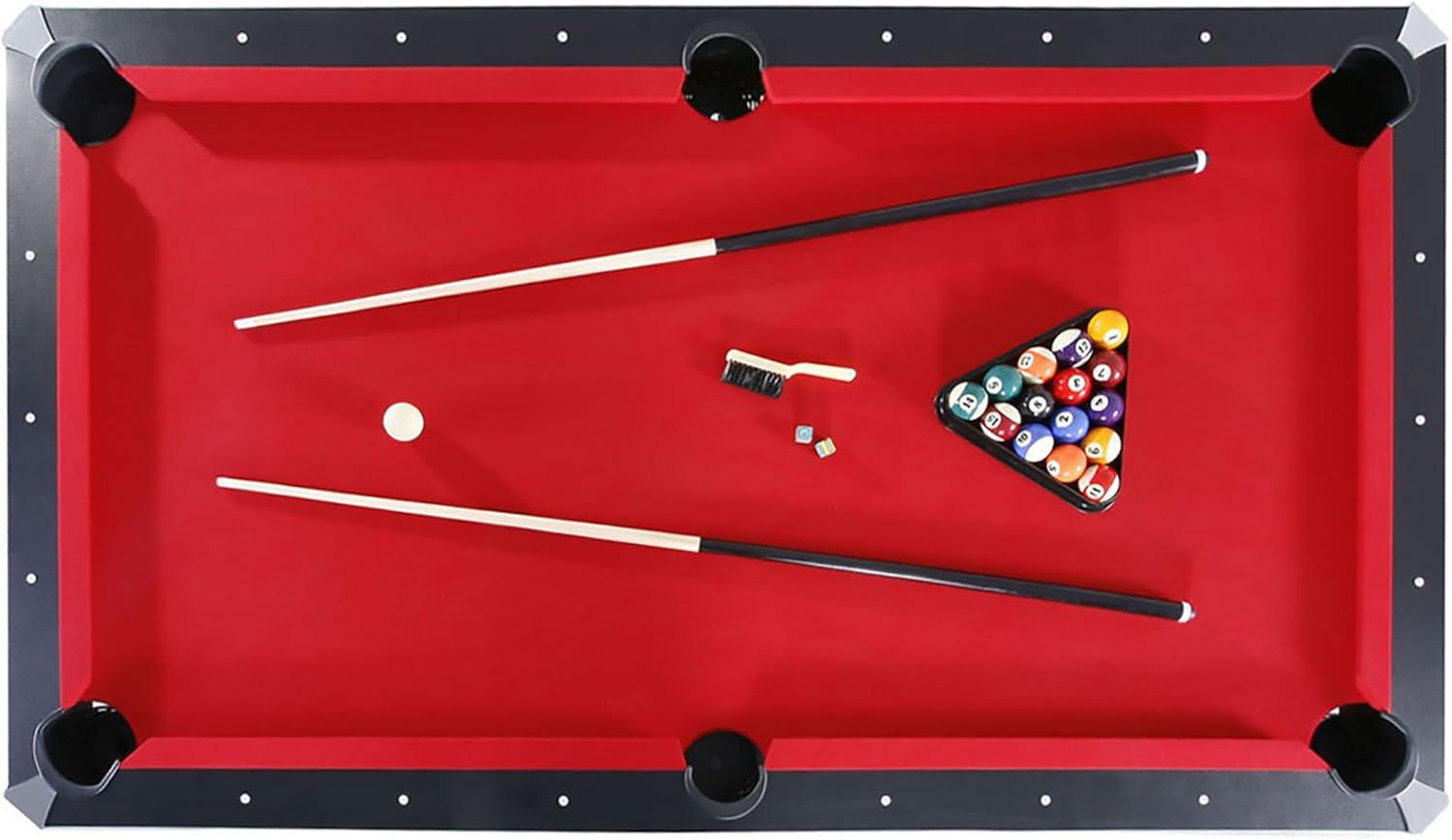 Newport 7-ft Pool Table Combo Set with Benches