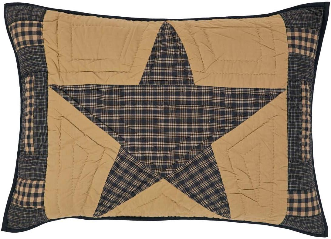 Teton Star Cotton Blend Pillow Sham