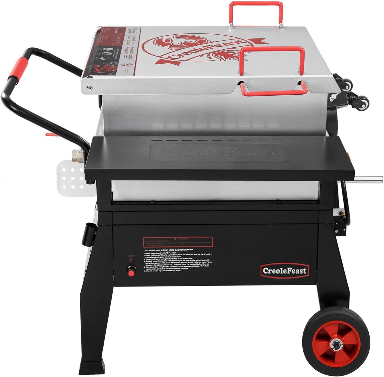 Creole Feast Single Burner High Pressure Propane Outdoor Stove