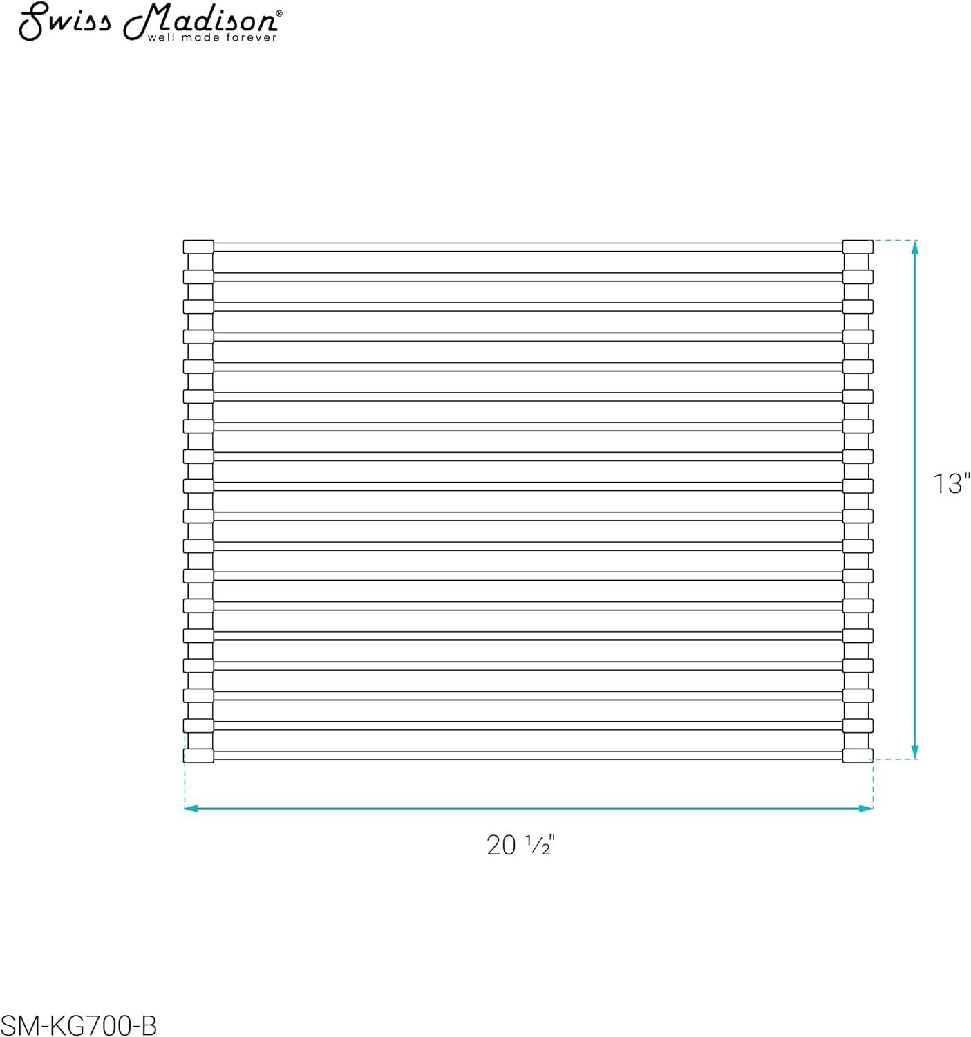 Swiss Madison 20" x 12" Kitchen Sink Grid