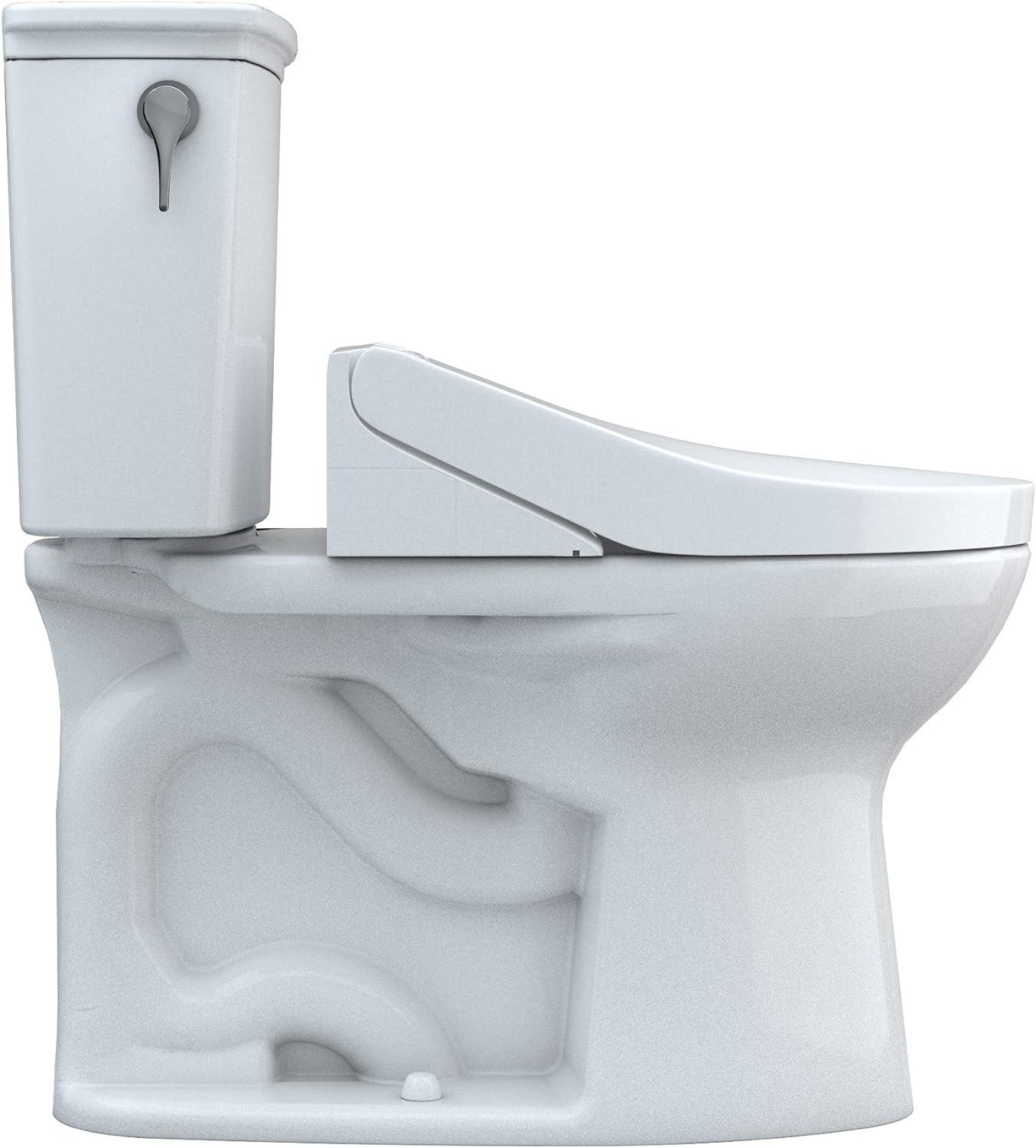 Drake® 1.28 GPF (Water Efficient) Elongated Two-Piece Toilet with Tornado Flush (Seat Included)