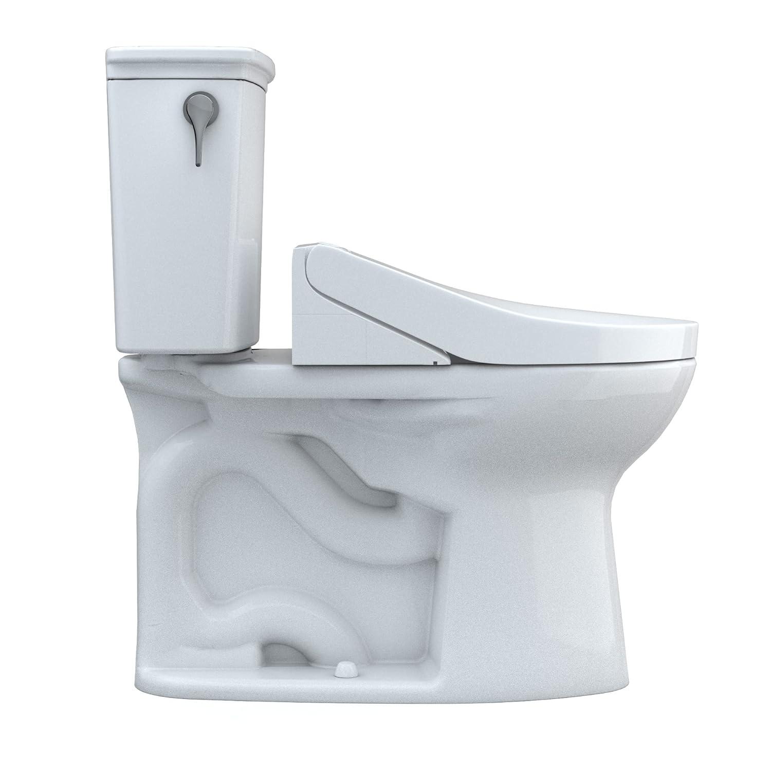TOTO MW7863084CEG#01 Drake® 1.28 GPF (Water Efficient) Elongated Two-Piece Toilet with Tornado Flush (Seat Included)