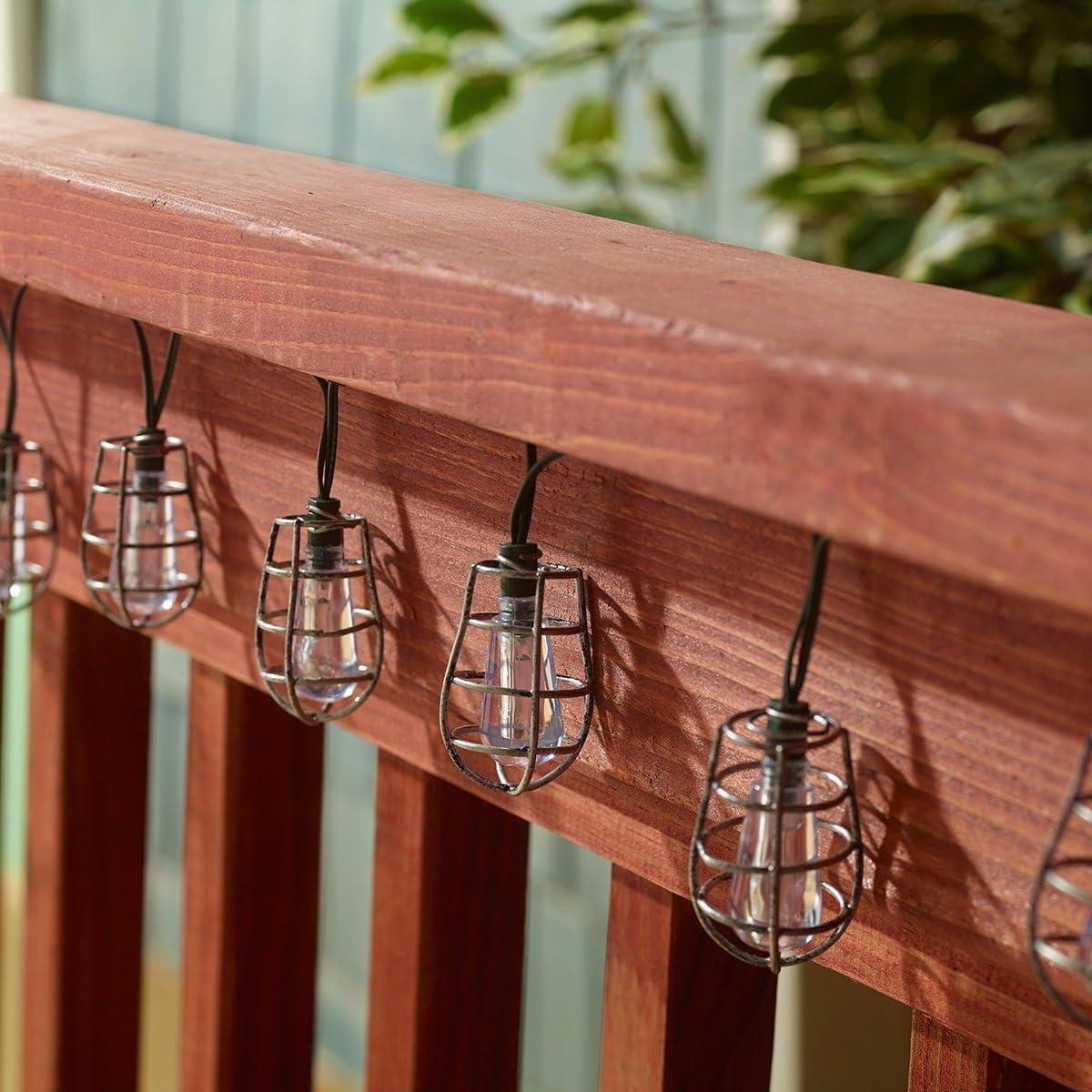 Solar String Light - Cornelius (Pewter) - 20 Count