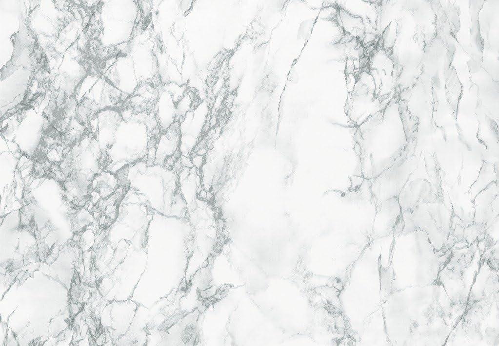 d-c-fix self Adhesive Peel and Stick Waterproof Marble Grey 26.5'' x 78.7"" Film Thicker Than Contact Paper for Kitchen and bathrooms countertops cabinets (FA346-8306)
