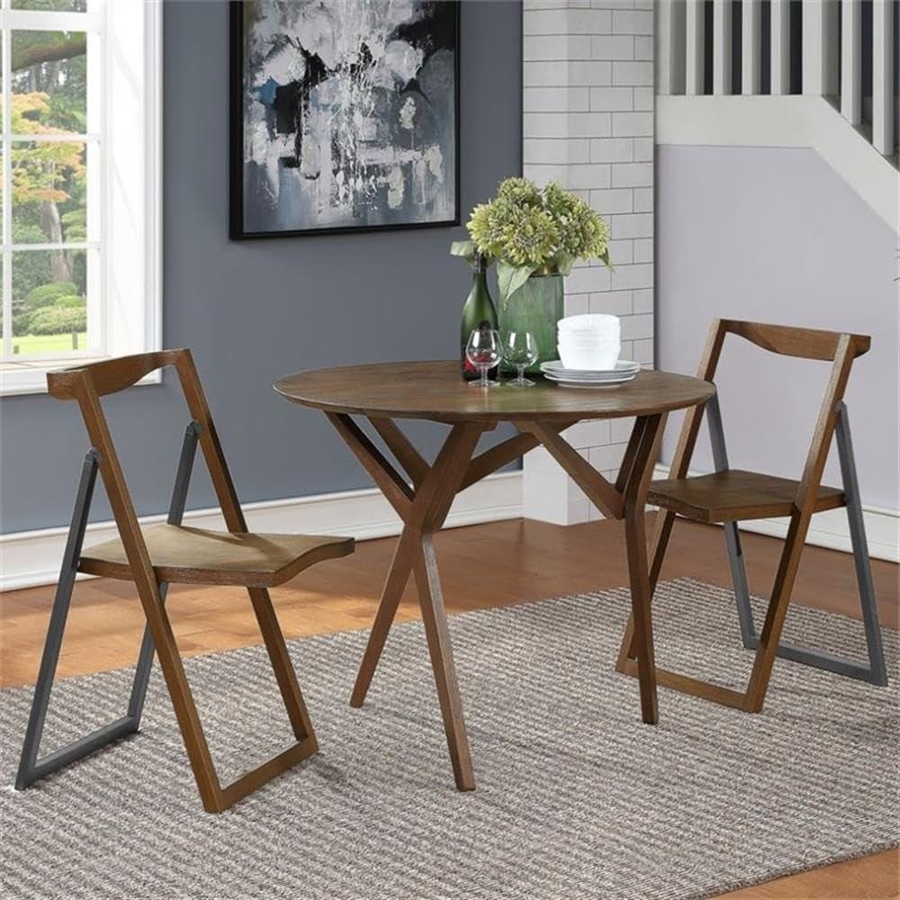 Sydney Adjustable Dining Table Brown - Boraam