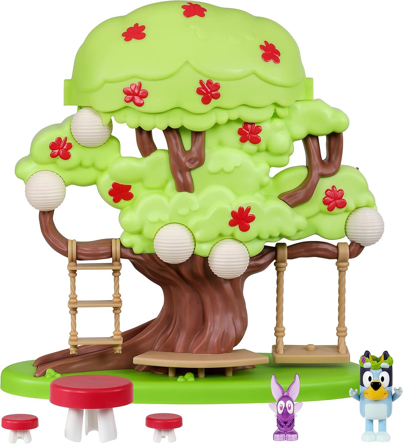 Bluey Tree Playset Flower Crown Bluey, Fairy Figures, and Accessories Preschool Ages 3+
