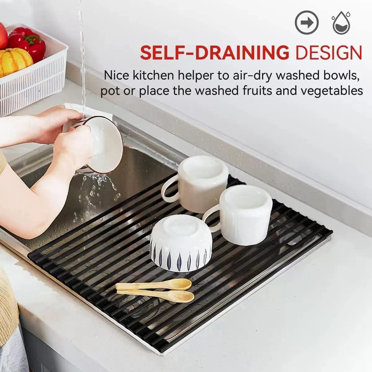 Kraus Kore Over the Sink Dish Rack