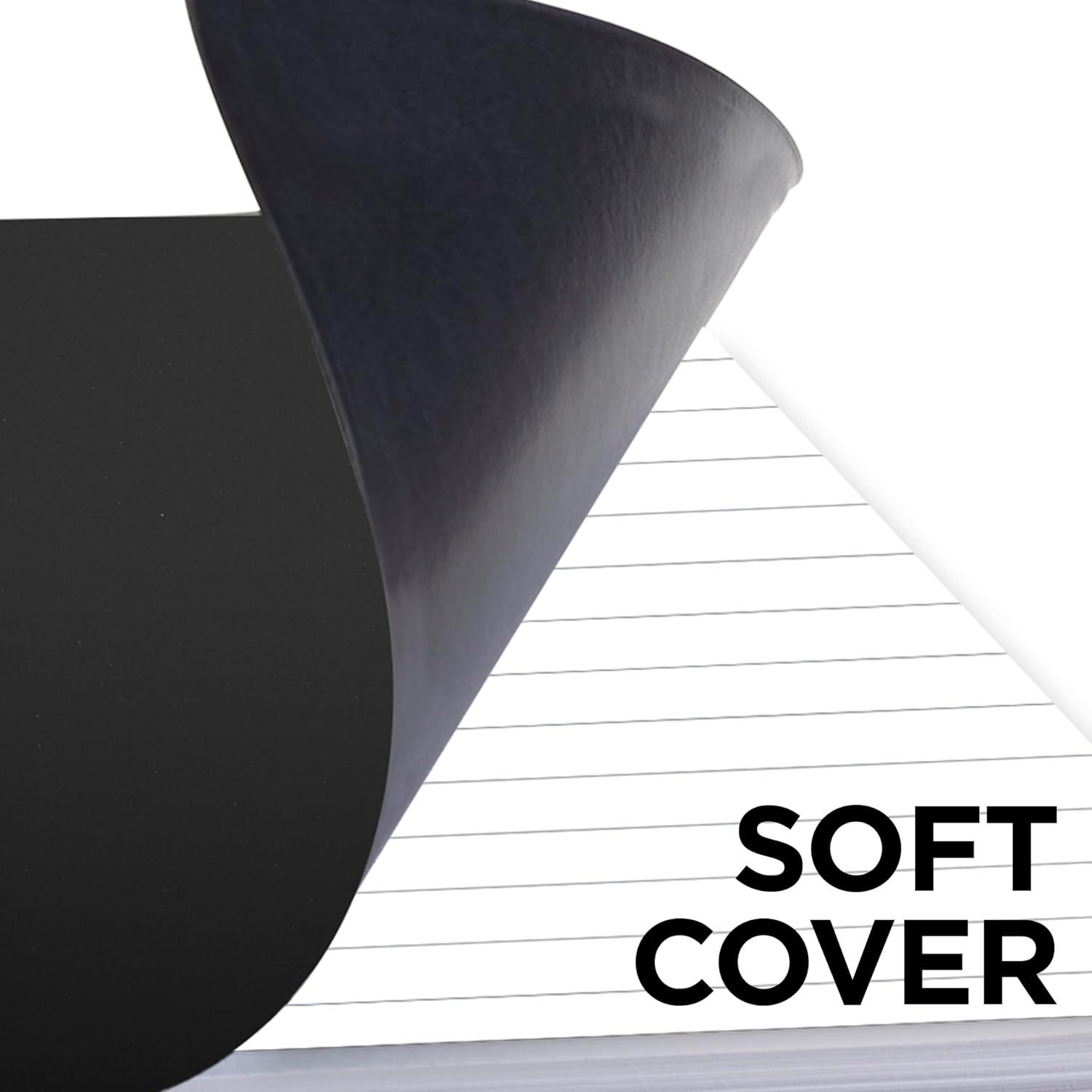 Cambridge Wirebound Business Notebook, Legal Ruled, 8.25" x 11", 80 Sheets, Gray