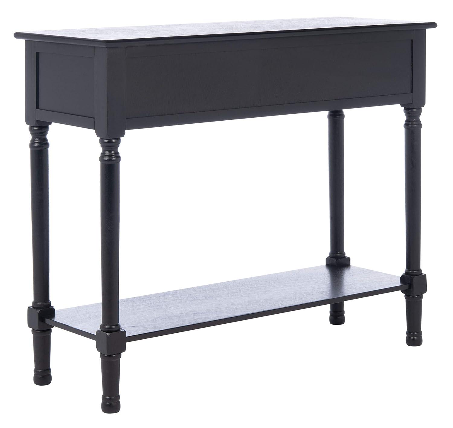 SAFAVIEH Halton Modern 2 Drawer Console Table, Distressed White
