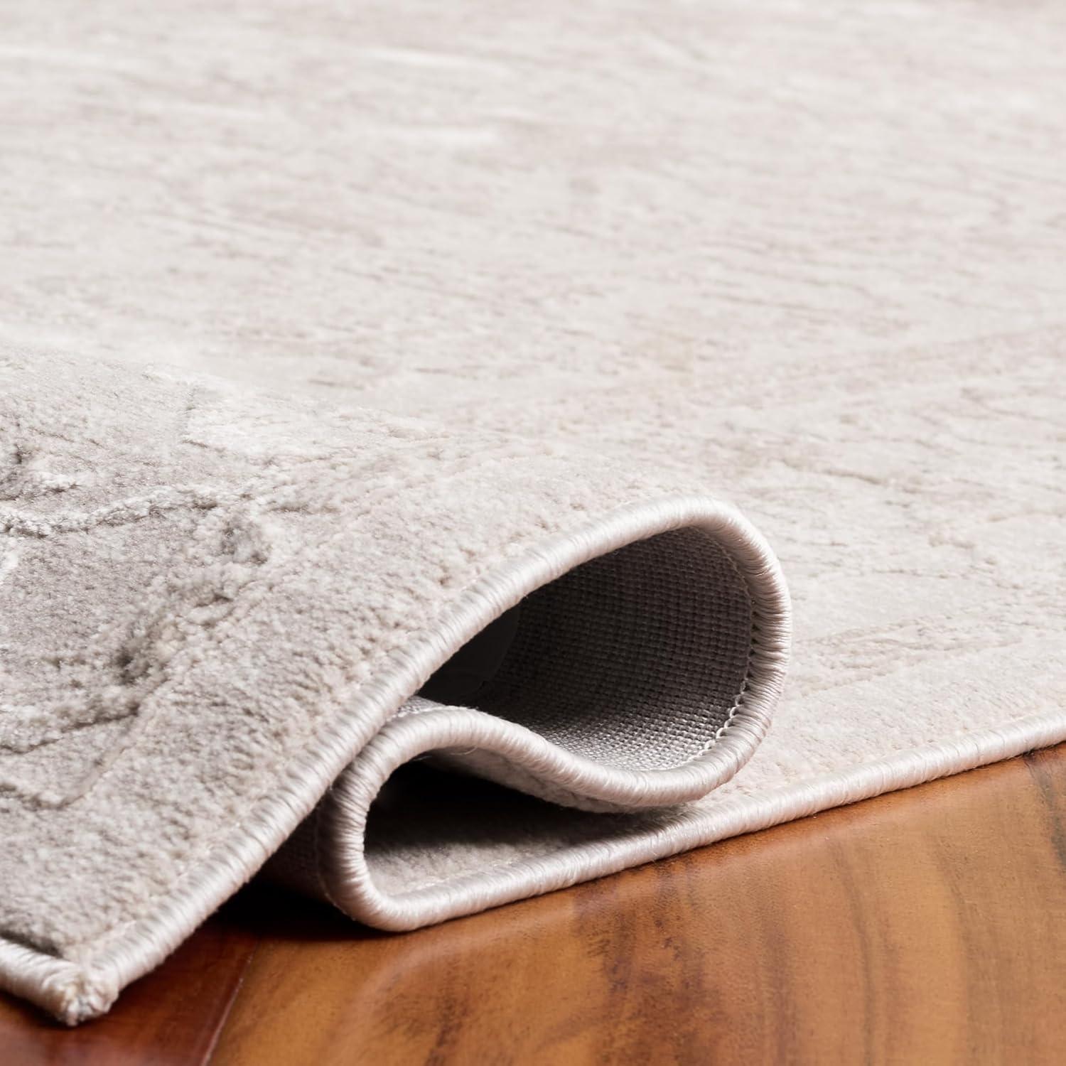 Reflection RFT665 Power Loomed Indoor Runner Rug - 2'3"x14' - Creme/Ivory - Safavieh