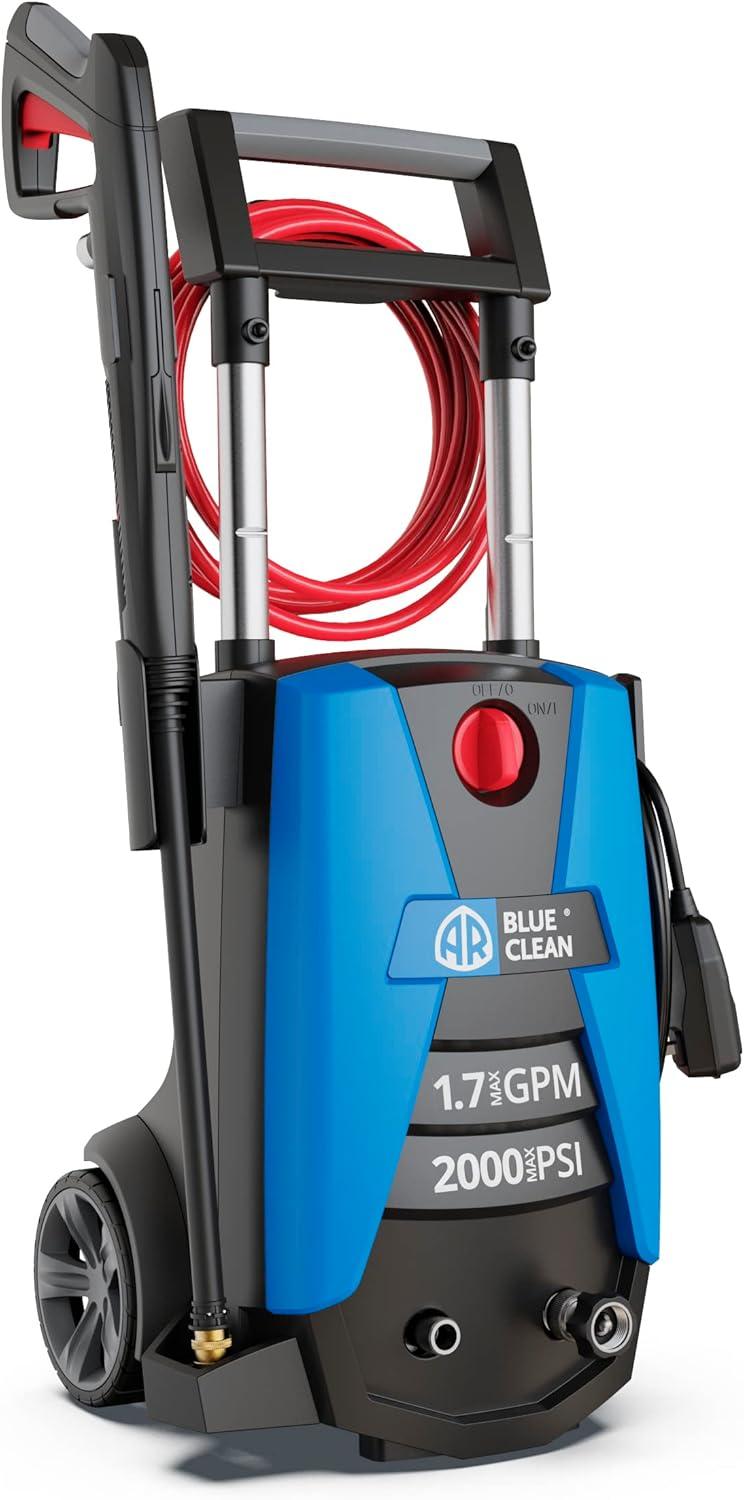 AR Blue Clean BC383HS Electric Pressure Washer - 2000 PSI, 1.7 GPM, 13 Amps