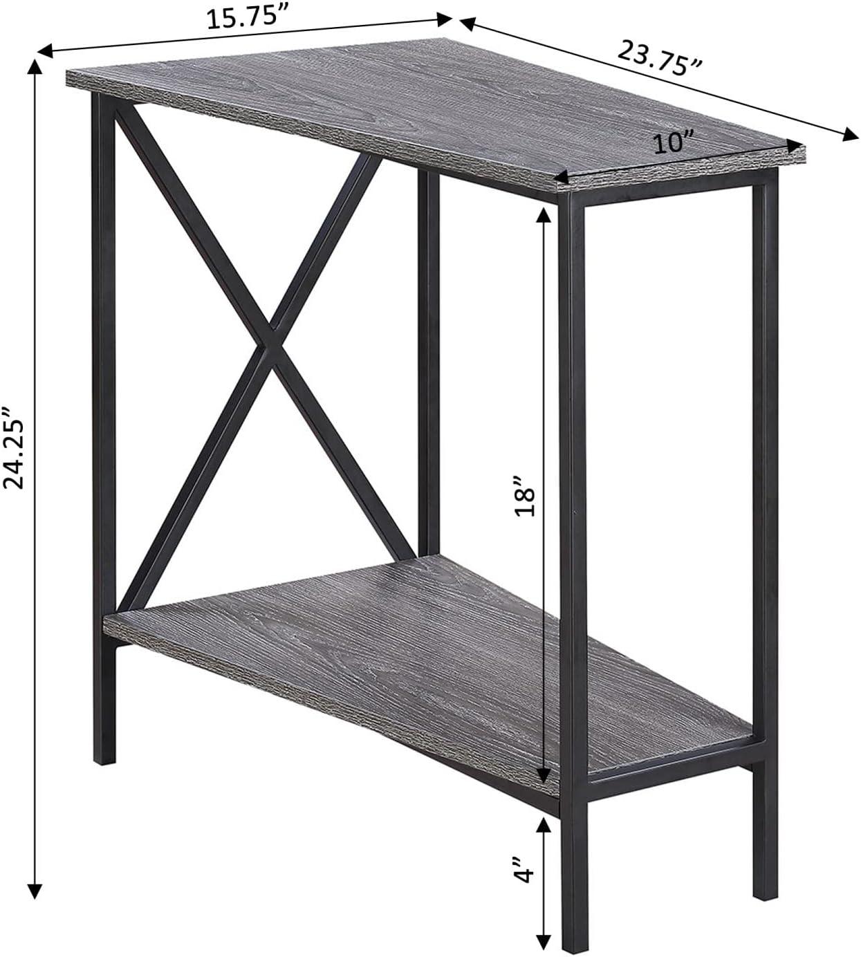 Convenience Concepts Tucson Wedge End Table