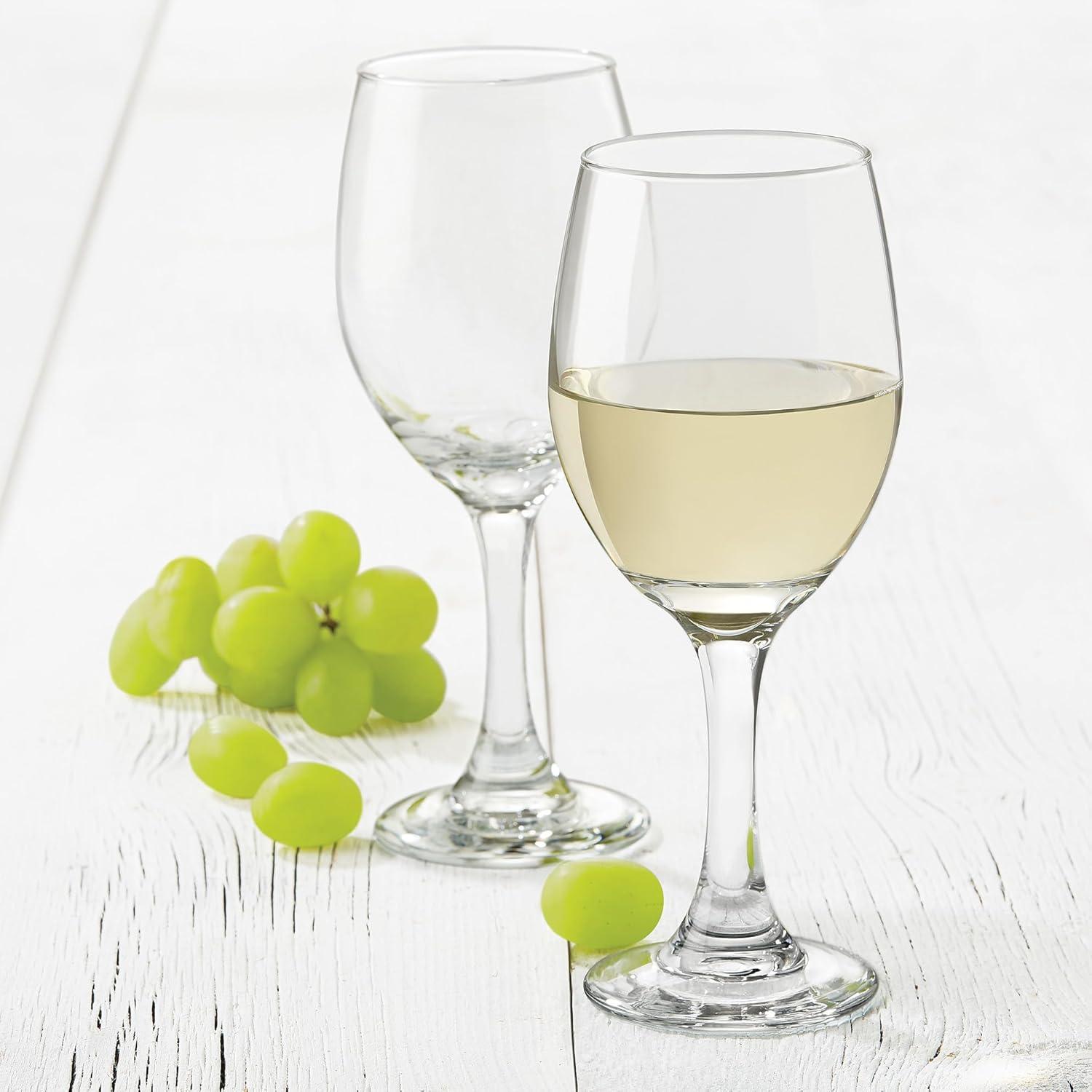 Libbey Clear 14-Ounce Classic White Wine Glass Set