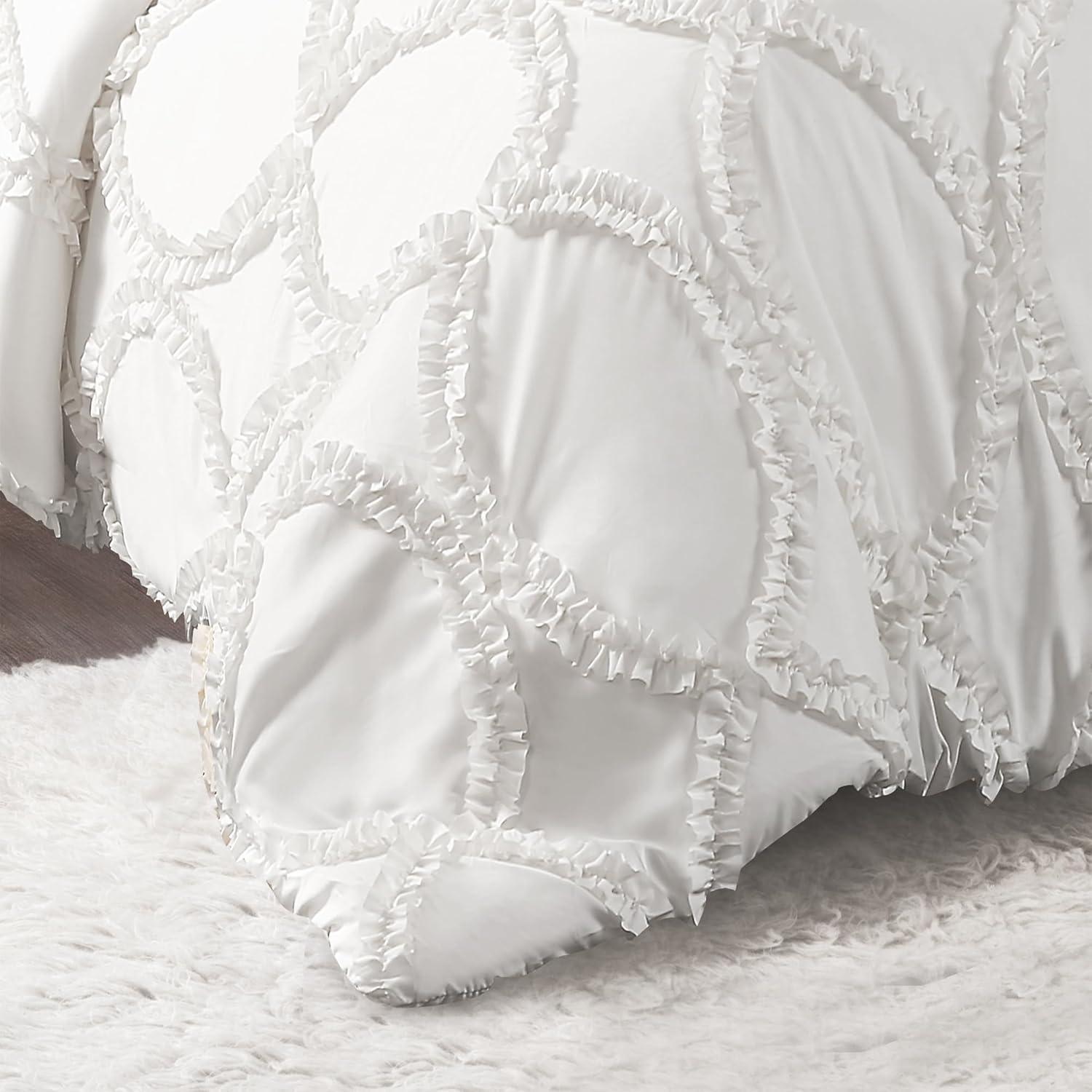 Reyna Microfiber Traditional 3 Piece Comforter Set