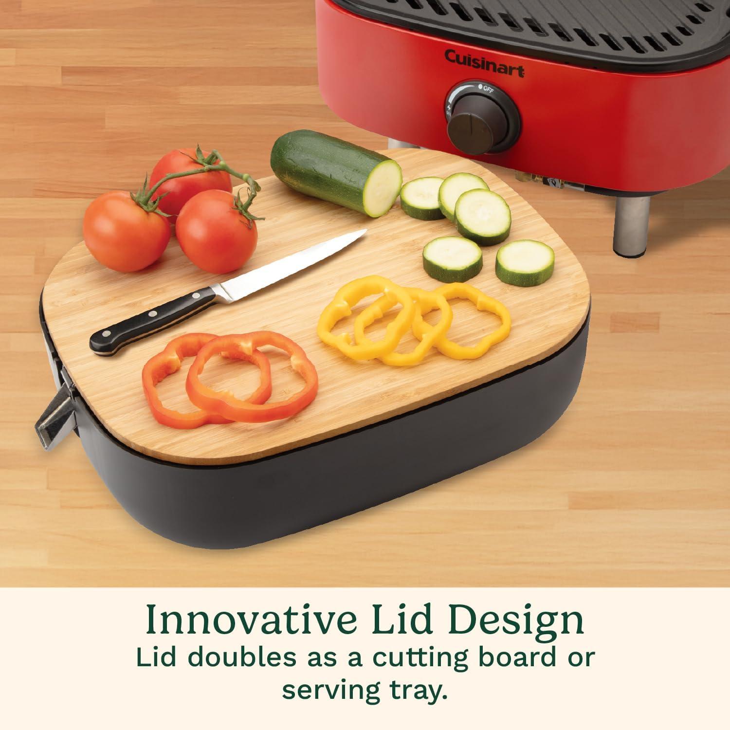 Cuisinart ® Venture ™ Red Portable Outdoor Gas Grill