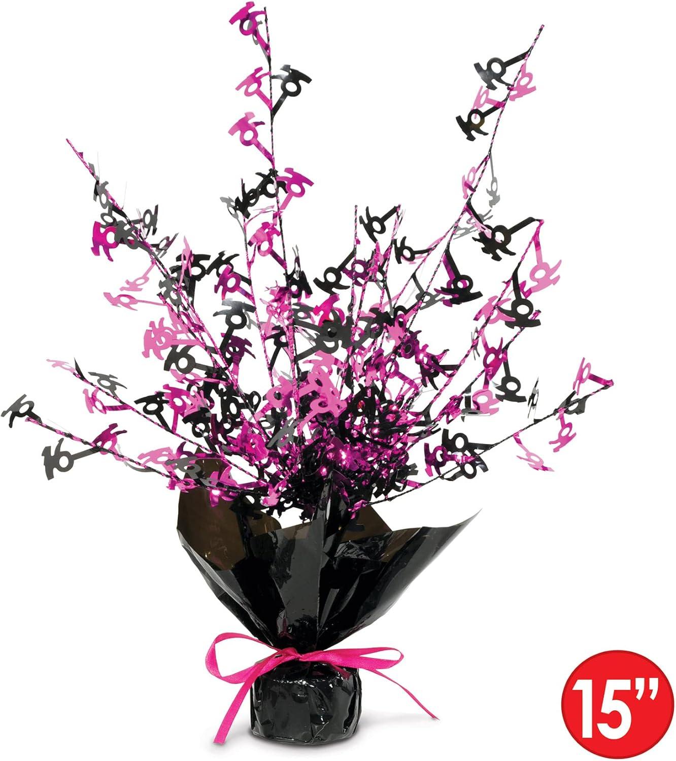 Party Decoration 16 Gleam 'N Burst Centerpiece 15" - 12 Pack (1 Per Package)