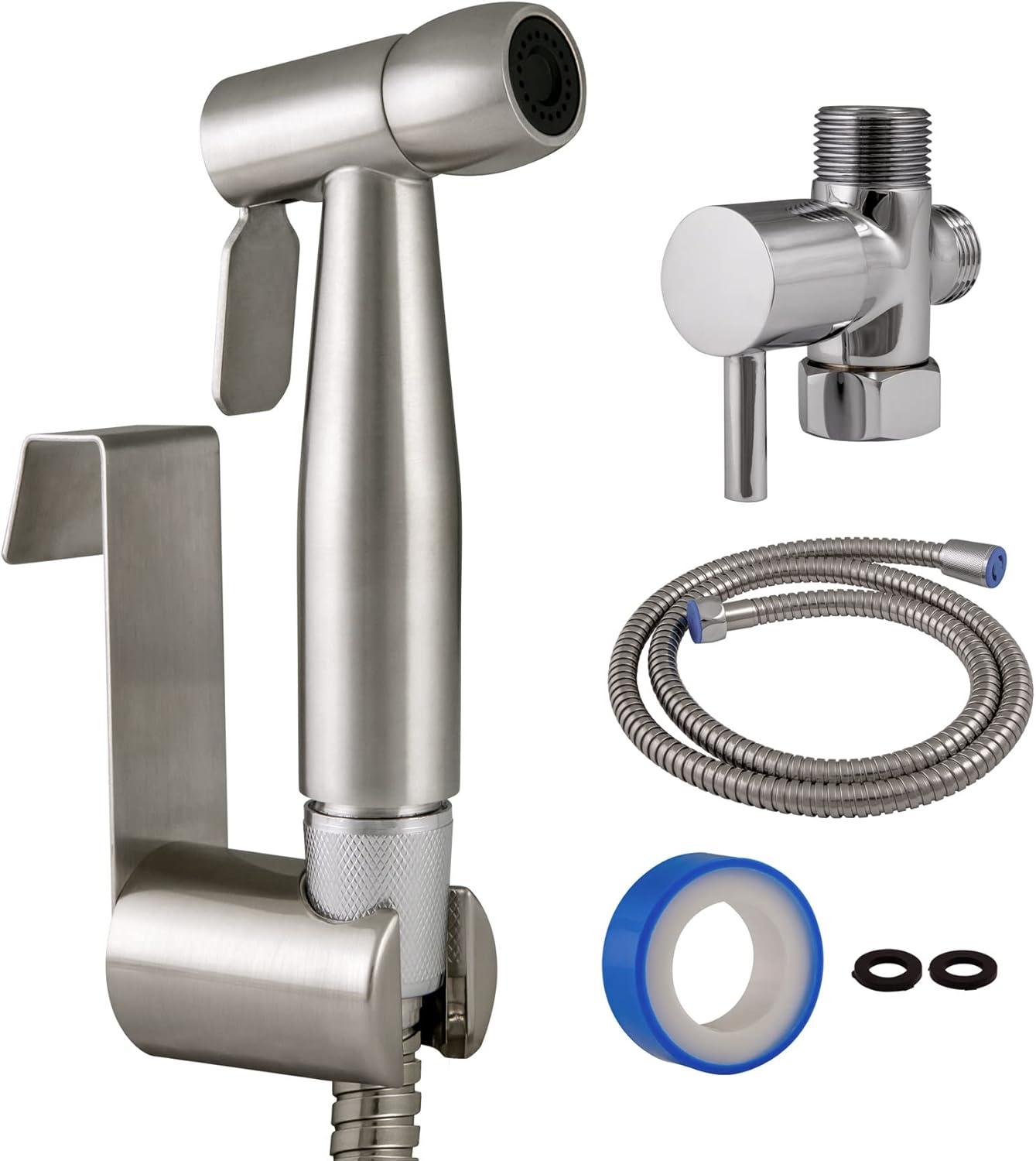 Stainless Steel Single-Function Hand Held Bidet Sprayer