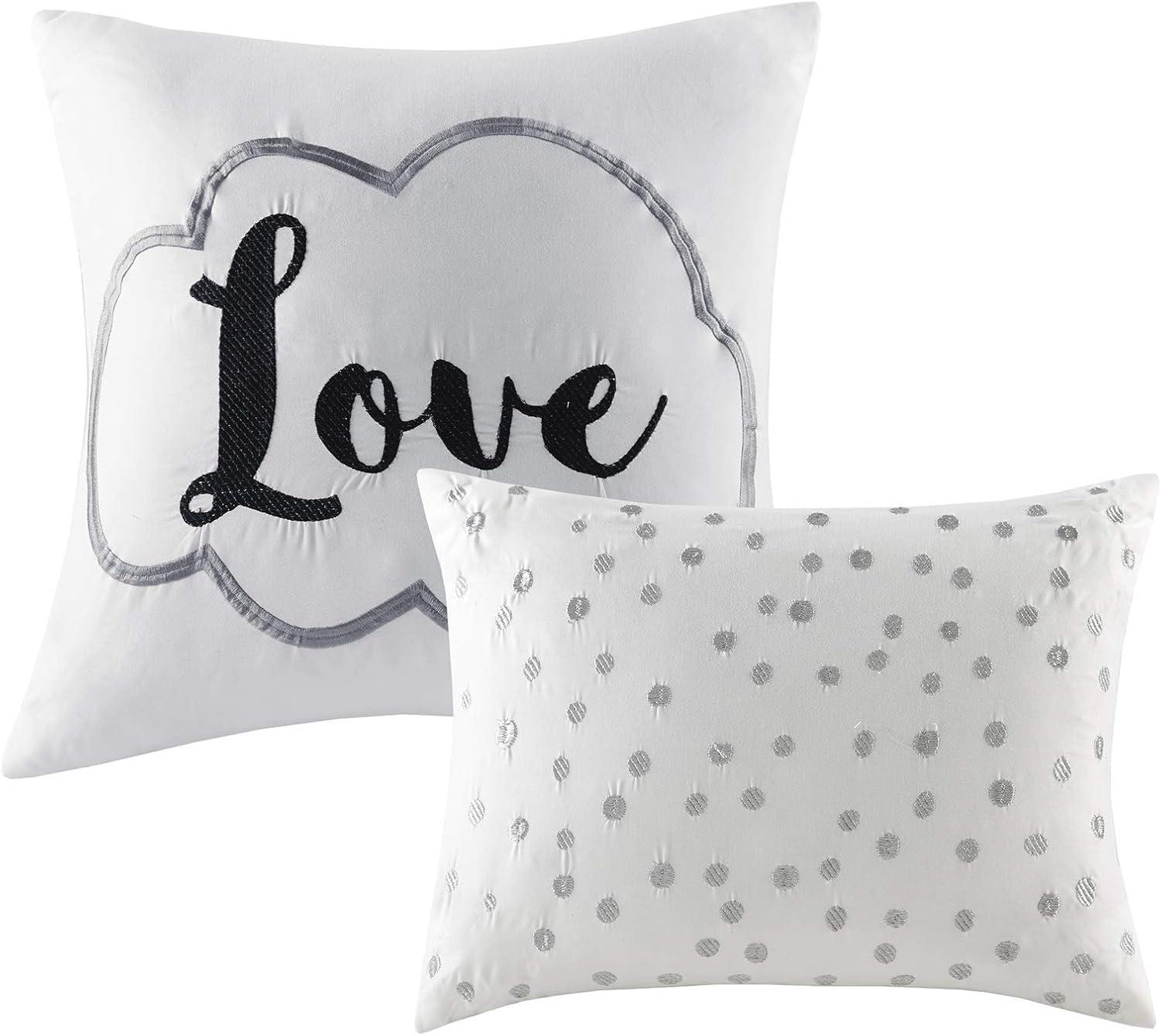 Intelligent Design Raina Metallic Printed Comforter Set