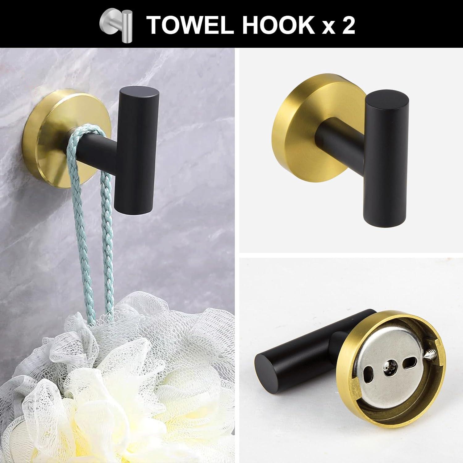 5 - Piece Bathroom Hardware Set