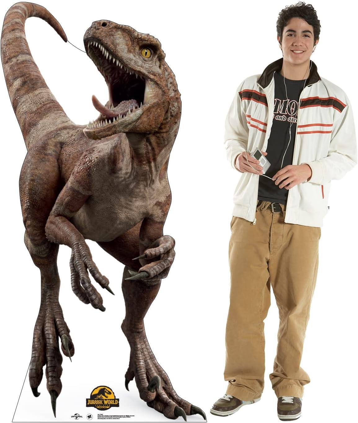 Advanced Graphics 3787 65 x 31 in. Jurassic World Dominion Cardboard Cutout of Red - Jurassic World 3 Dominion