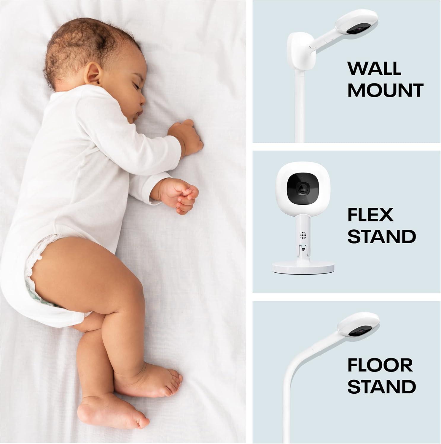 Nanit Pro Complete Baby Monitoring System with HD Camera & Wall Mount