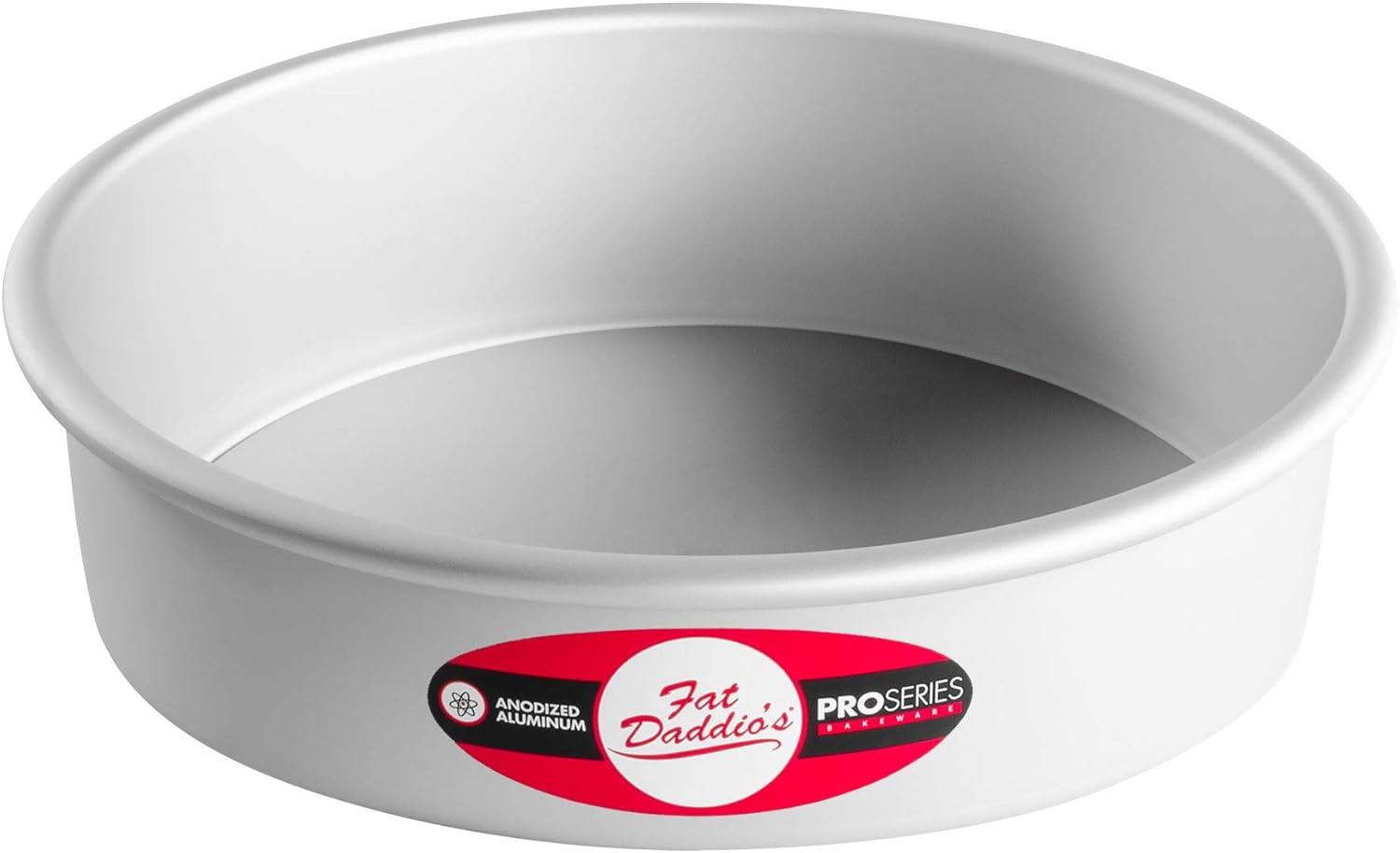 Fat Daddio's Anodized Aluminum, Cheesecake Pan with Removable Bottom, Round