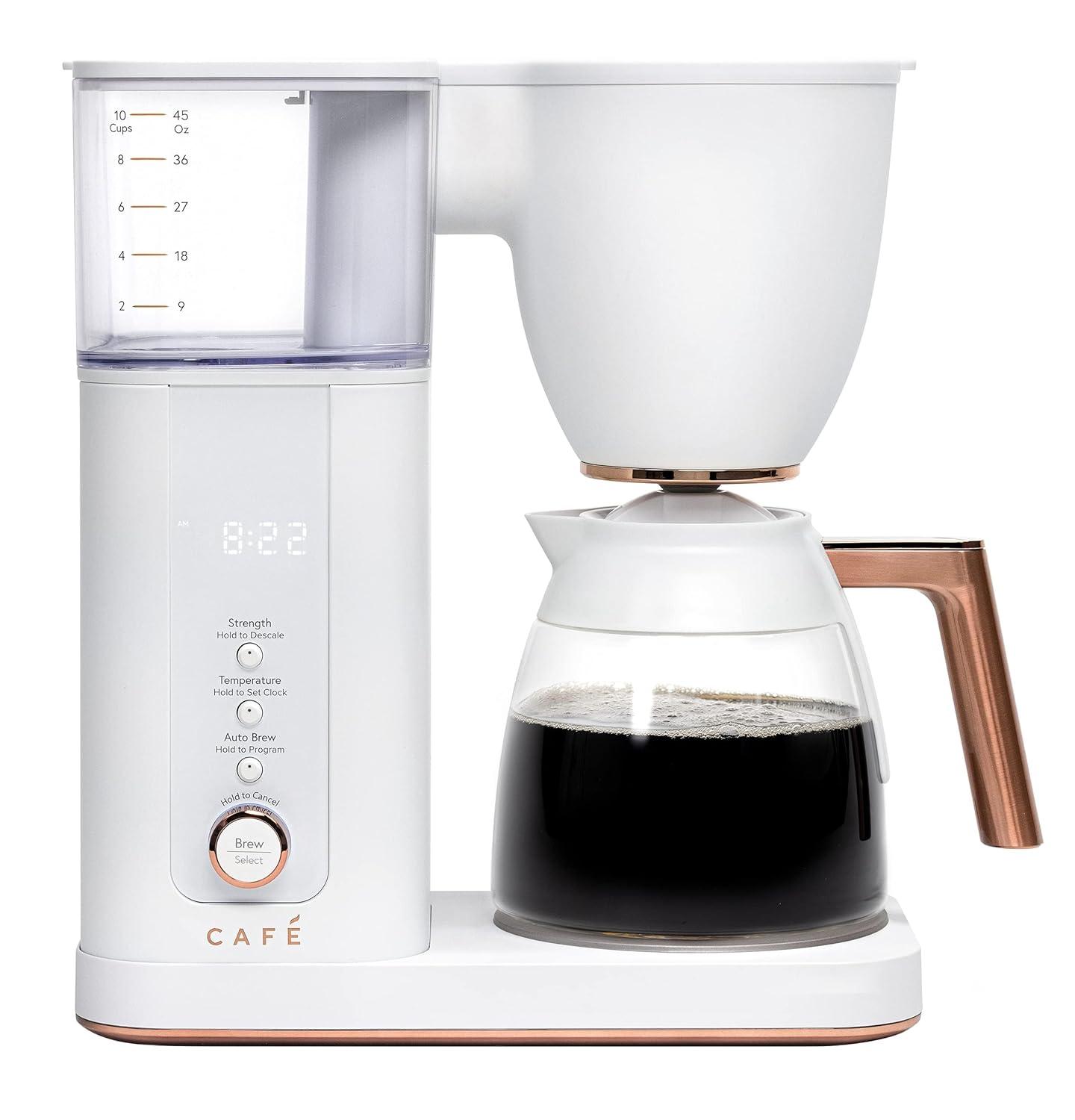 Café 10-Cup Specialty Drip Coffee Maker with Glass Carafe