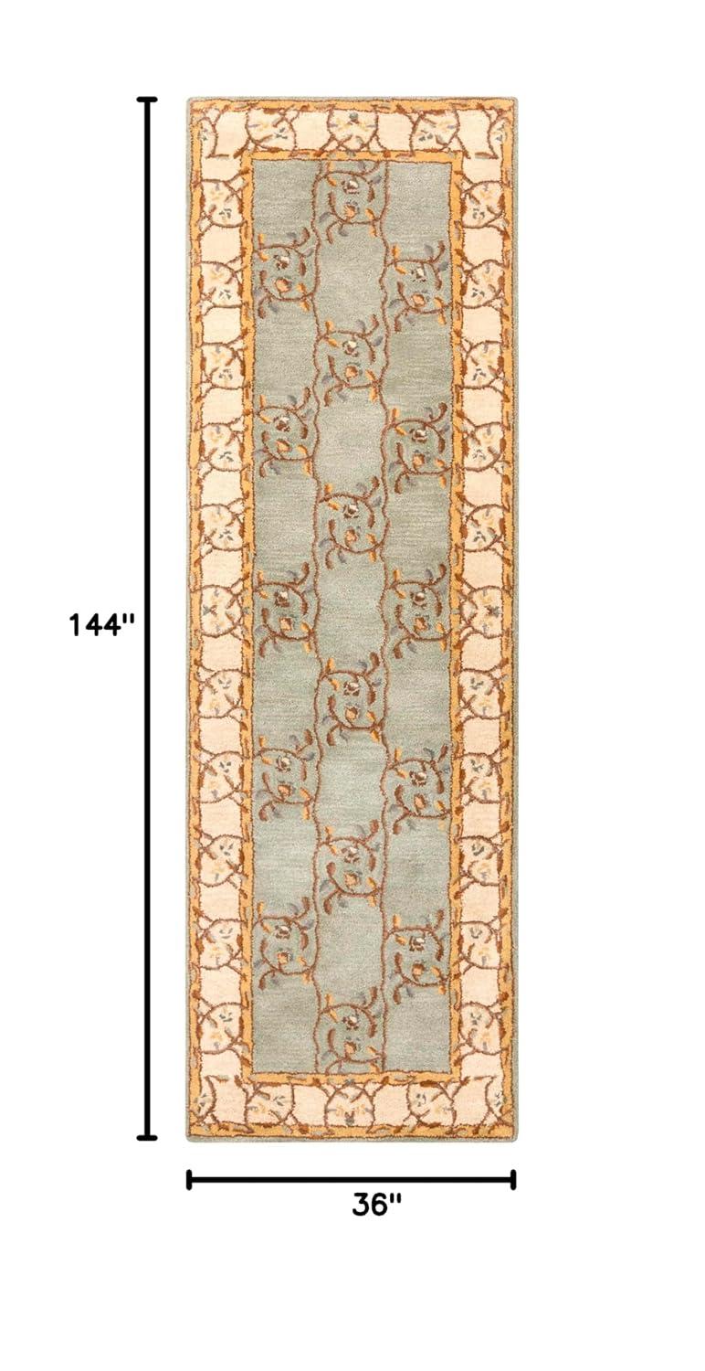 Mark & Day Golden 3'x12' Runner Tufted Indoor Area Rugs Sage