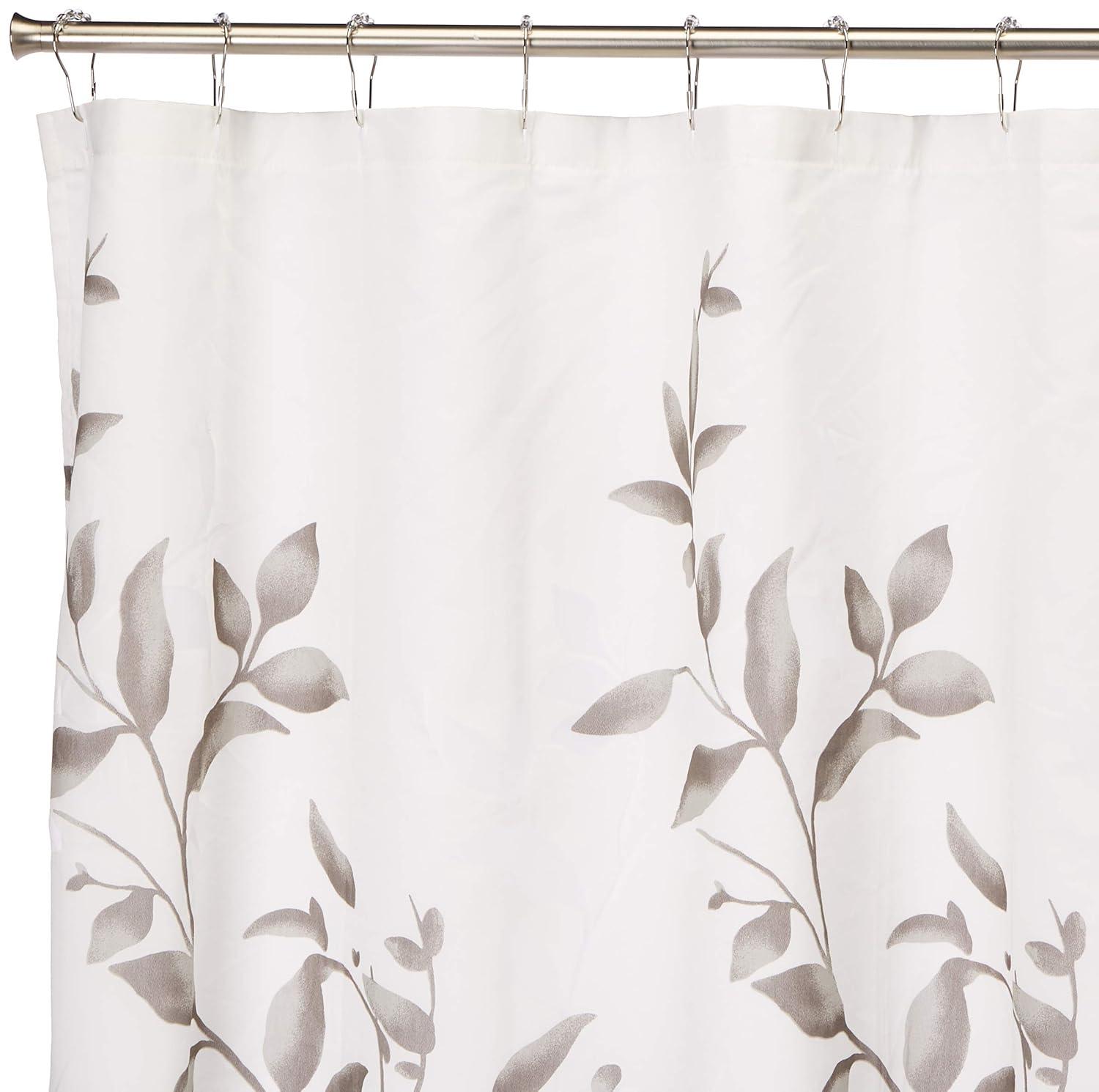 Madison Park Trent Botanical Burnout Floral Printed Shower Curtain